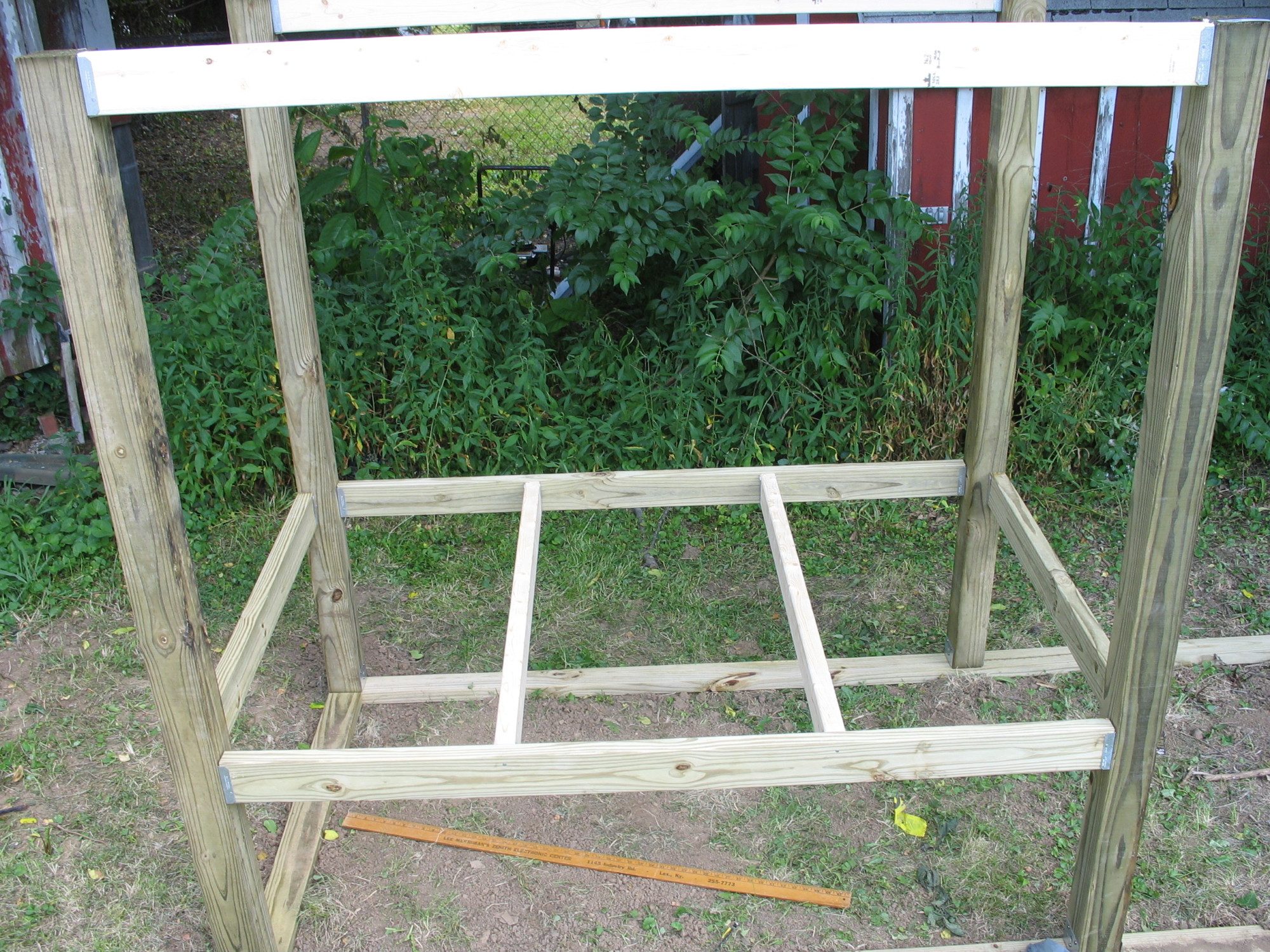 more floor and top to coop