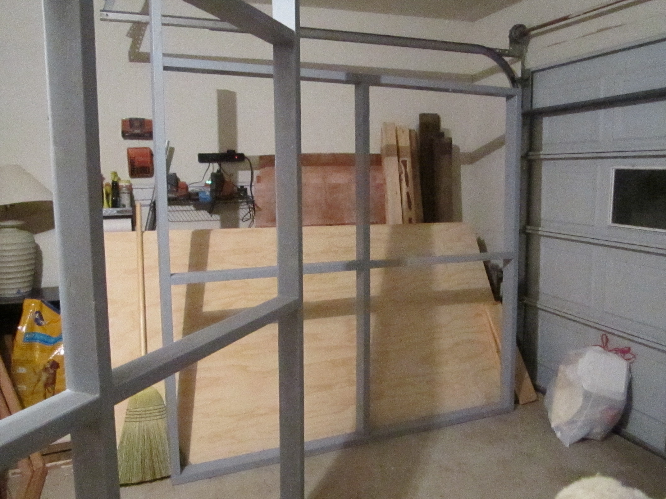 more framing of walls
