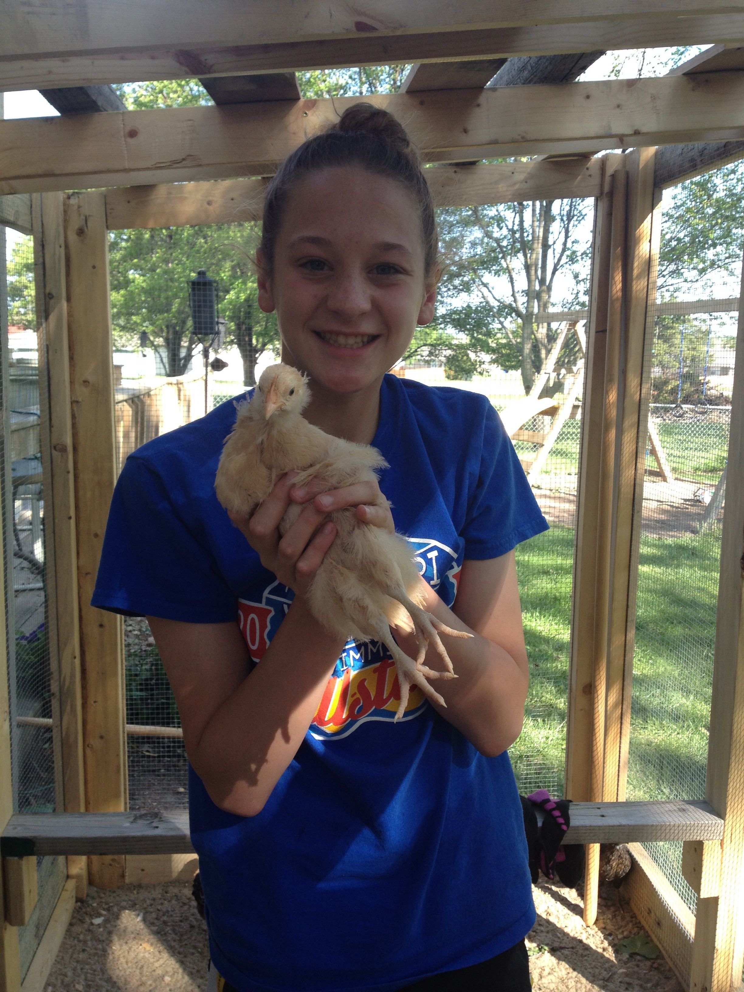 Morgan Lovin' on Olaf-5 wks
