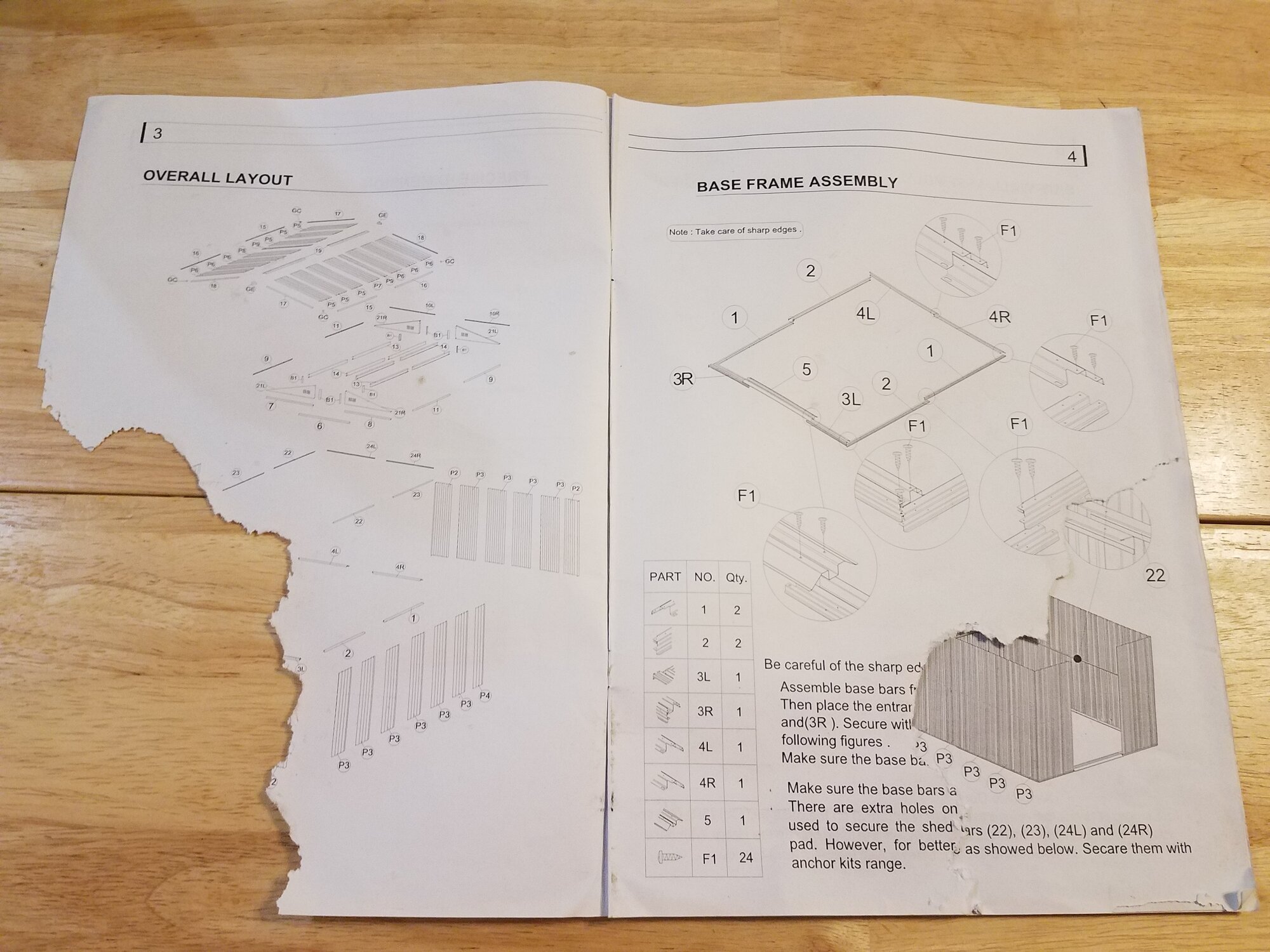 Mouse damaged Instructions