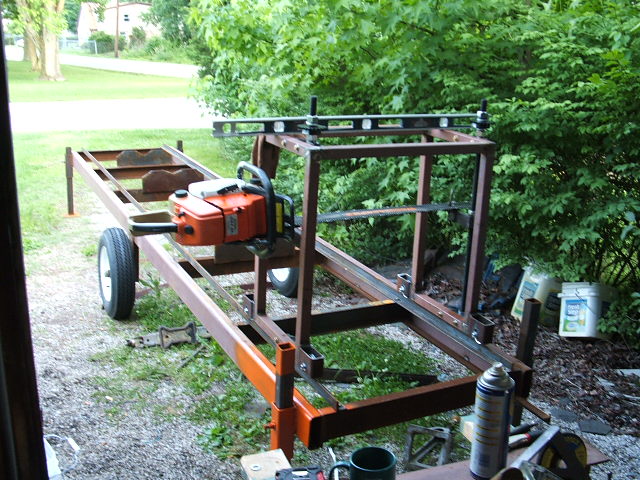My 1st home made sawmill