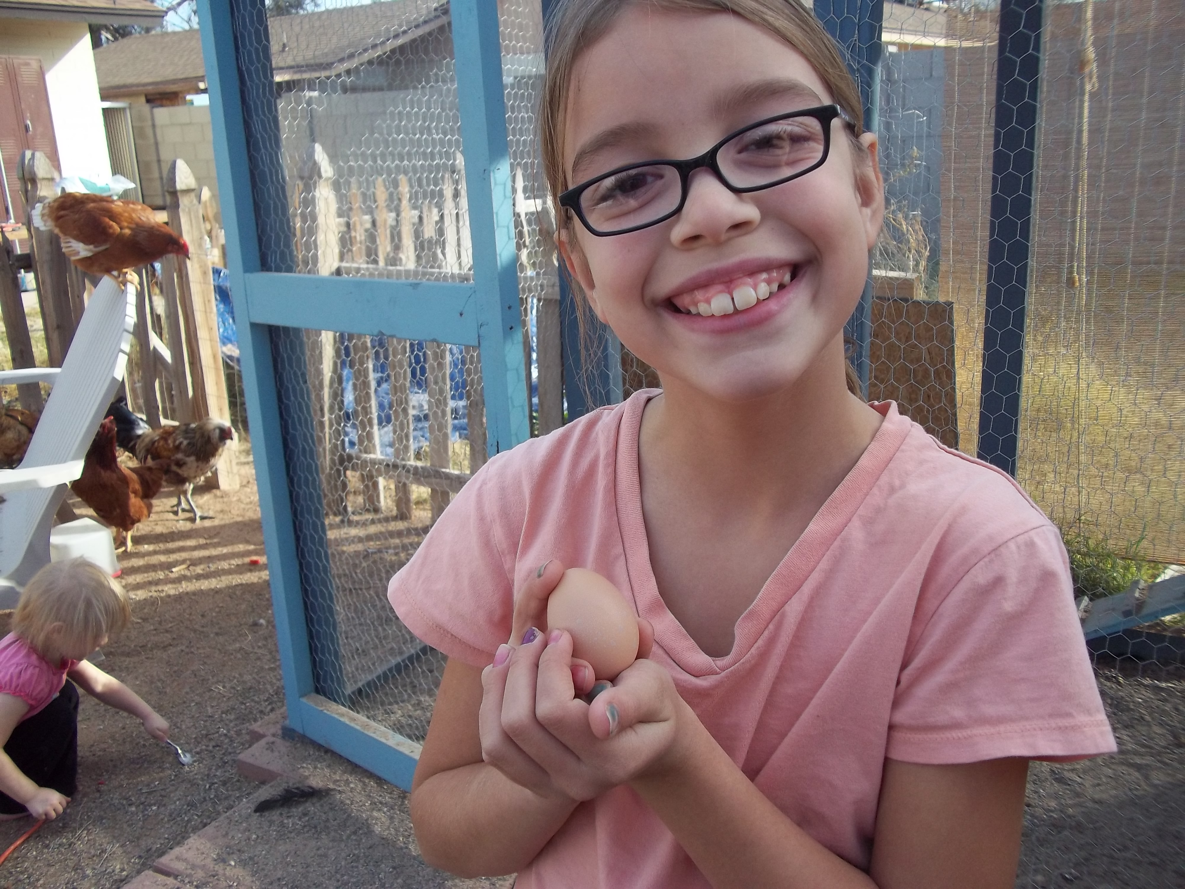 My 9 year old is eggcited!
