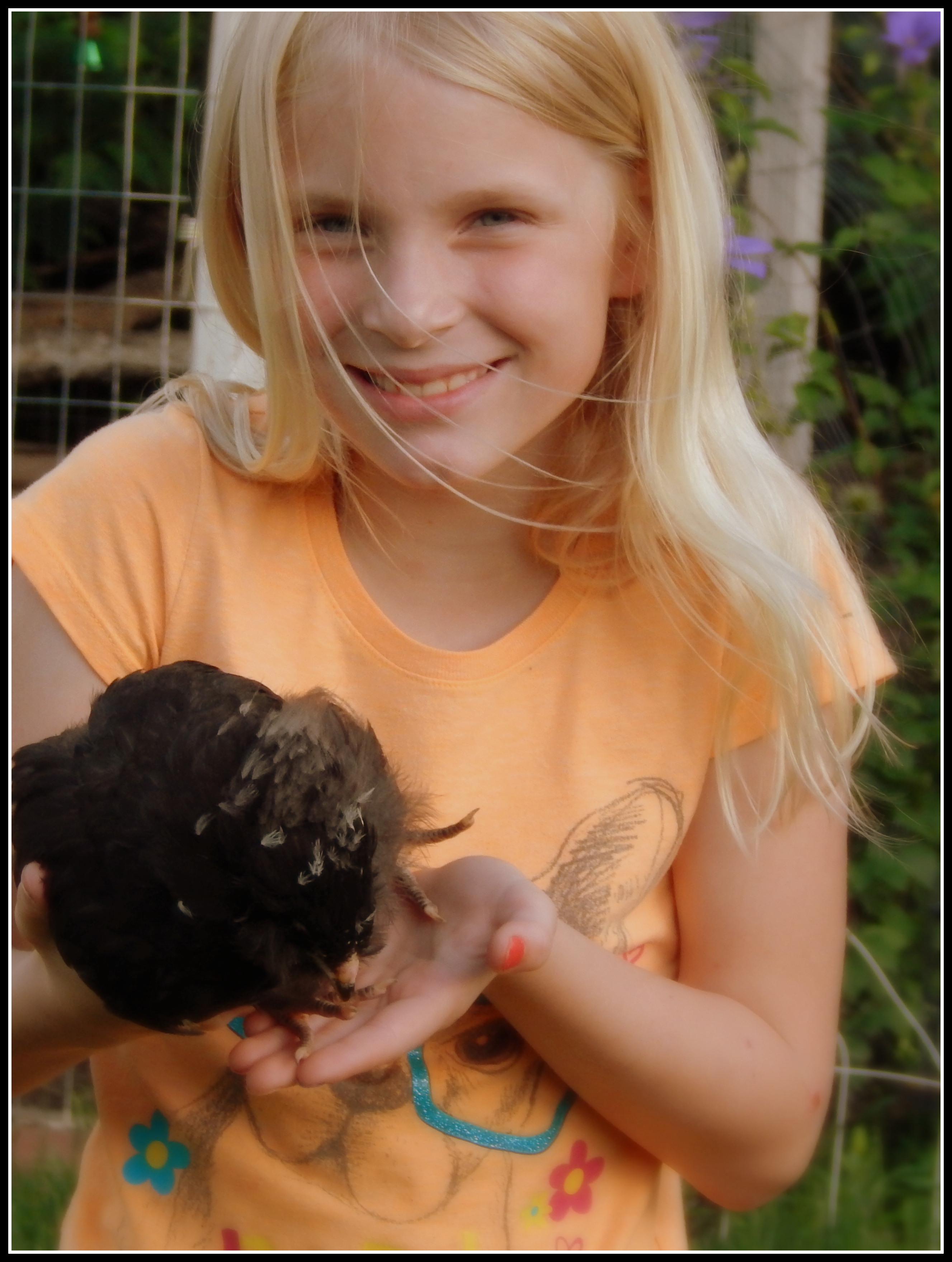 My beautiful chickie daughter