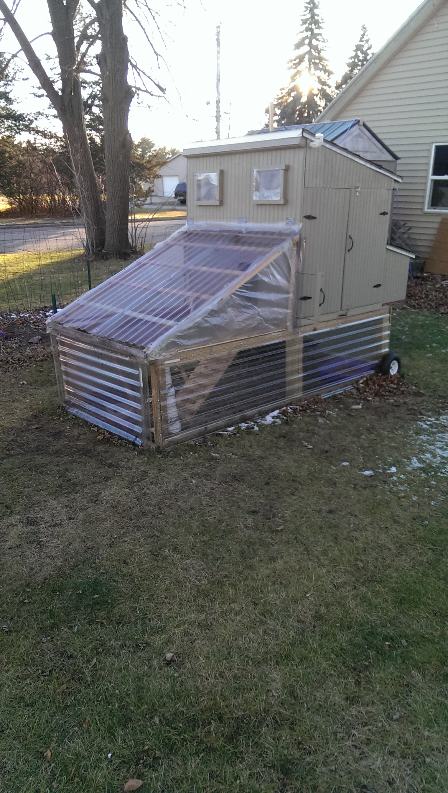 my coop ready for winter