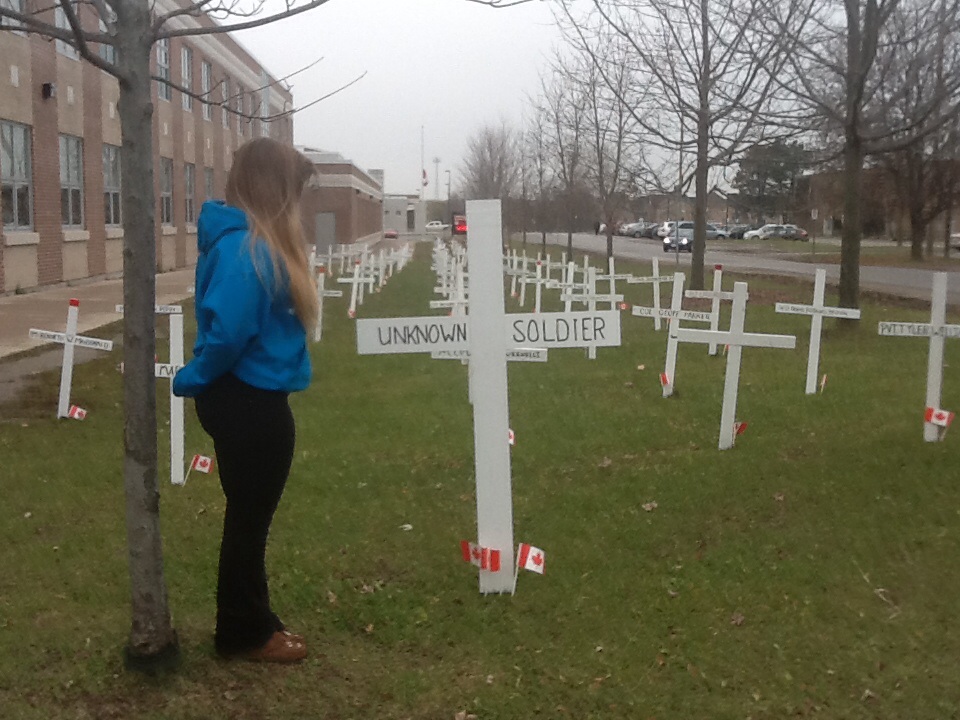My daughter remembering.   Nov11