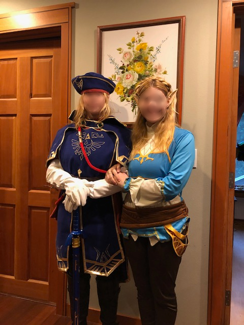 My fair Princess Zelda and I