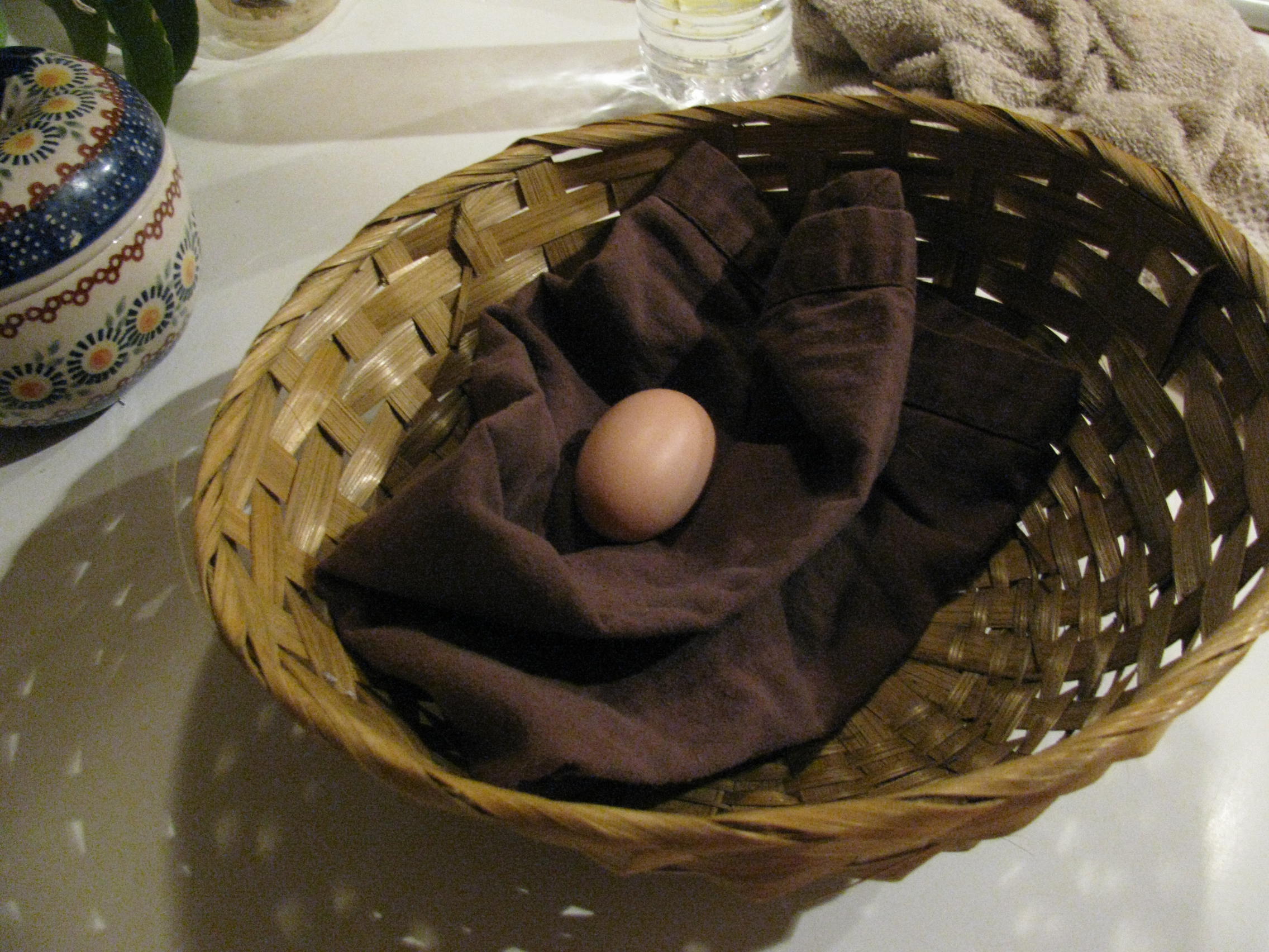My first egg!