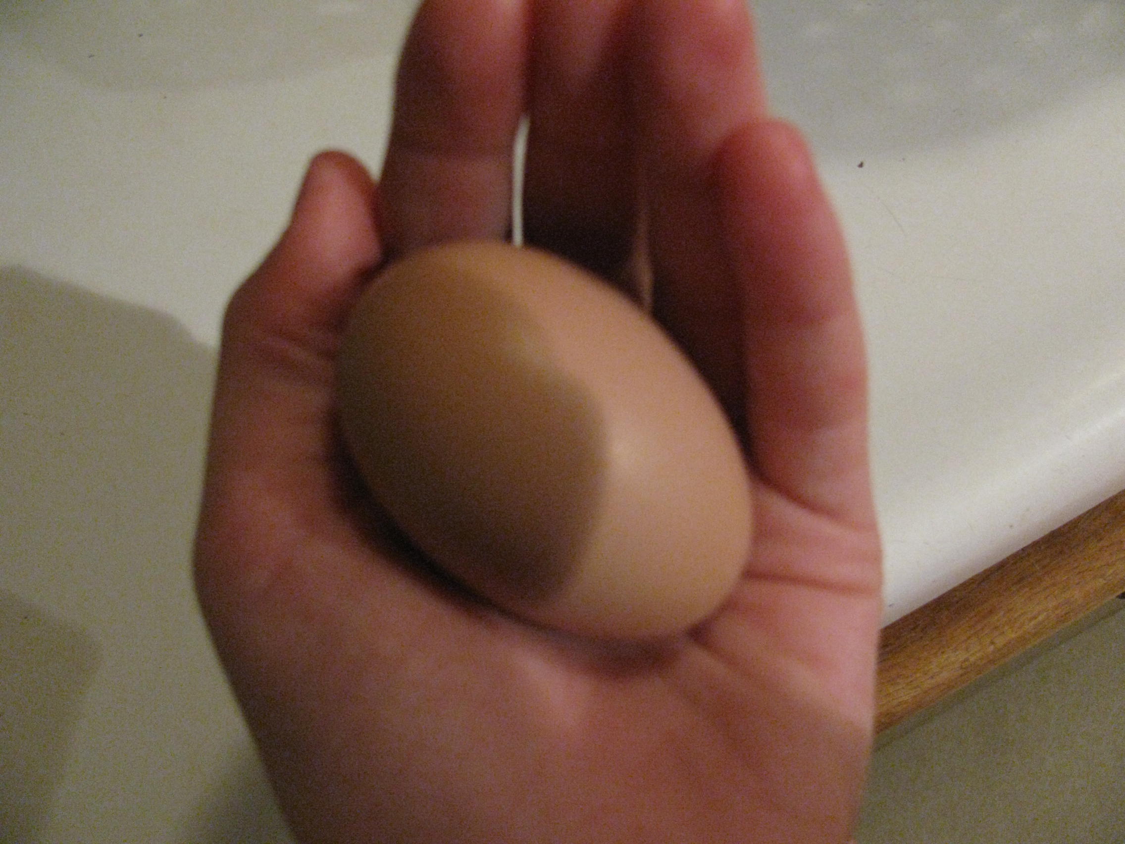 My first egg!