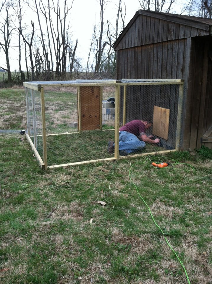 My husband worked hard of the Run.