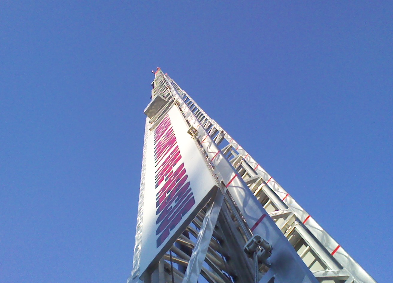 My line of work, 110 feet of fun.