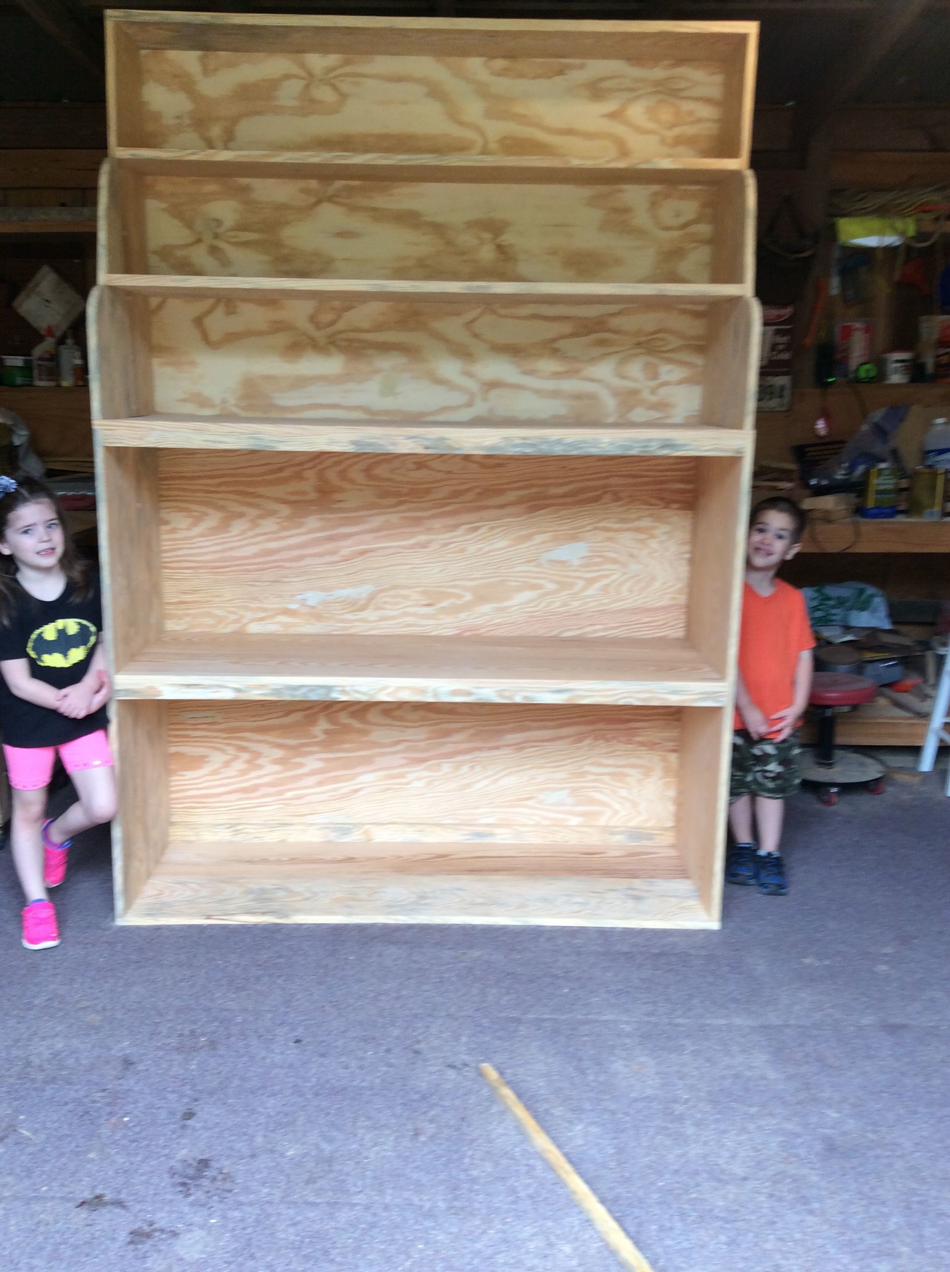 "My Little Pony Palace" bookshelf for granddaughter