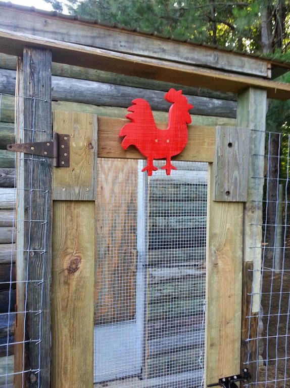 My little red rooster that Daddy made