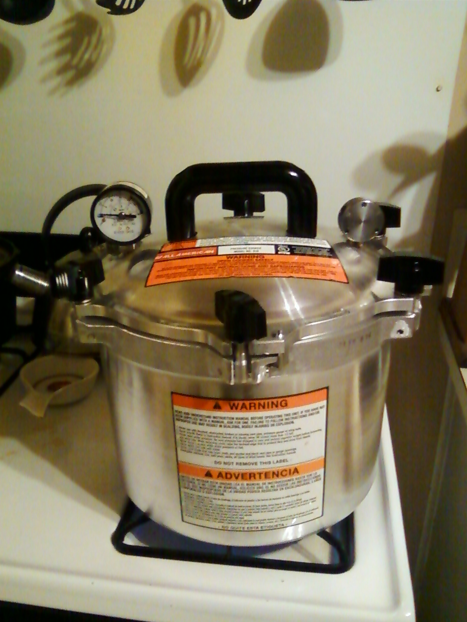 My new pressure cooker/canner