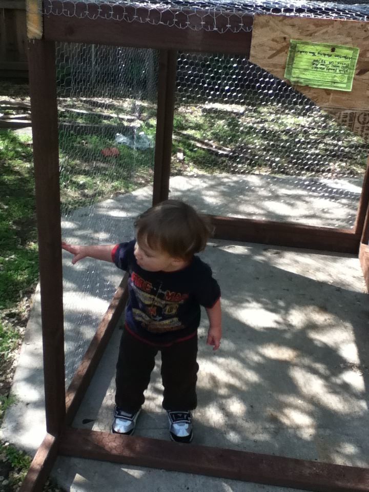 my son looking for the 'cheeks'