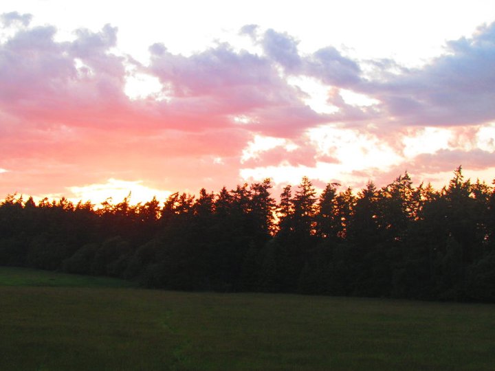 My sunsets from our deck