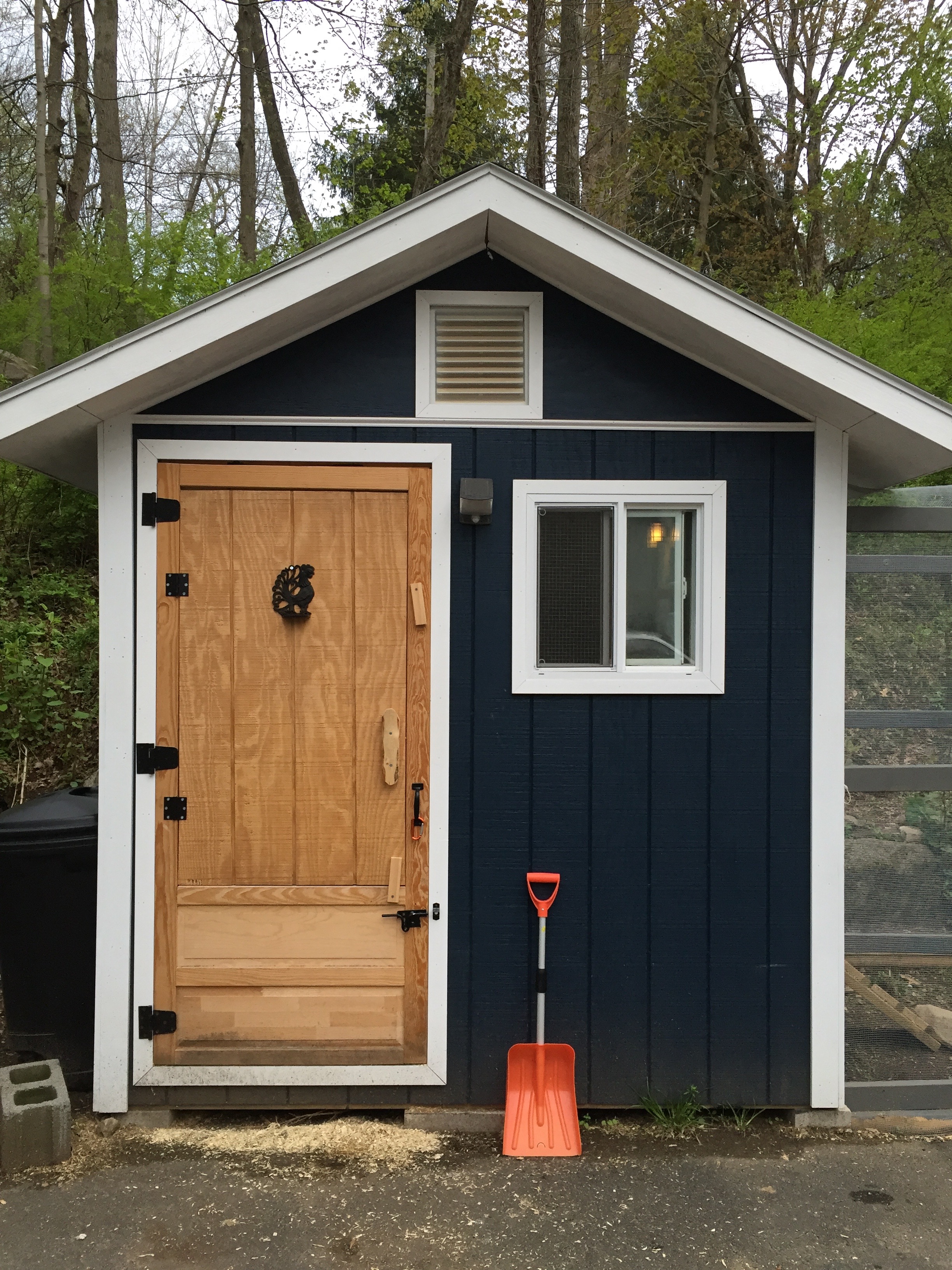 Need to decide on door color.