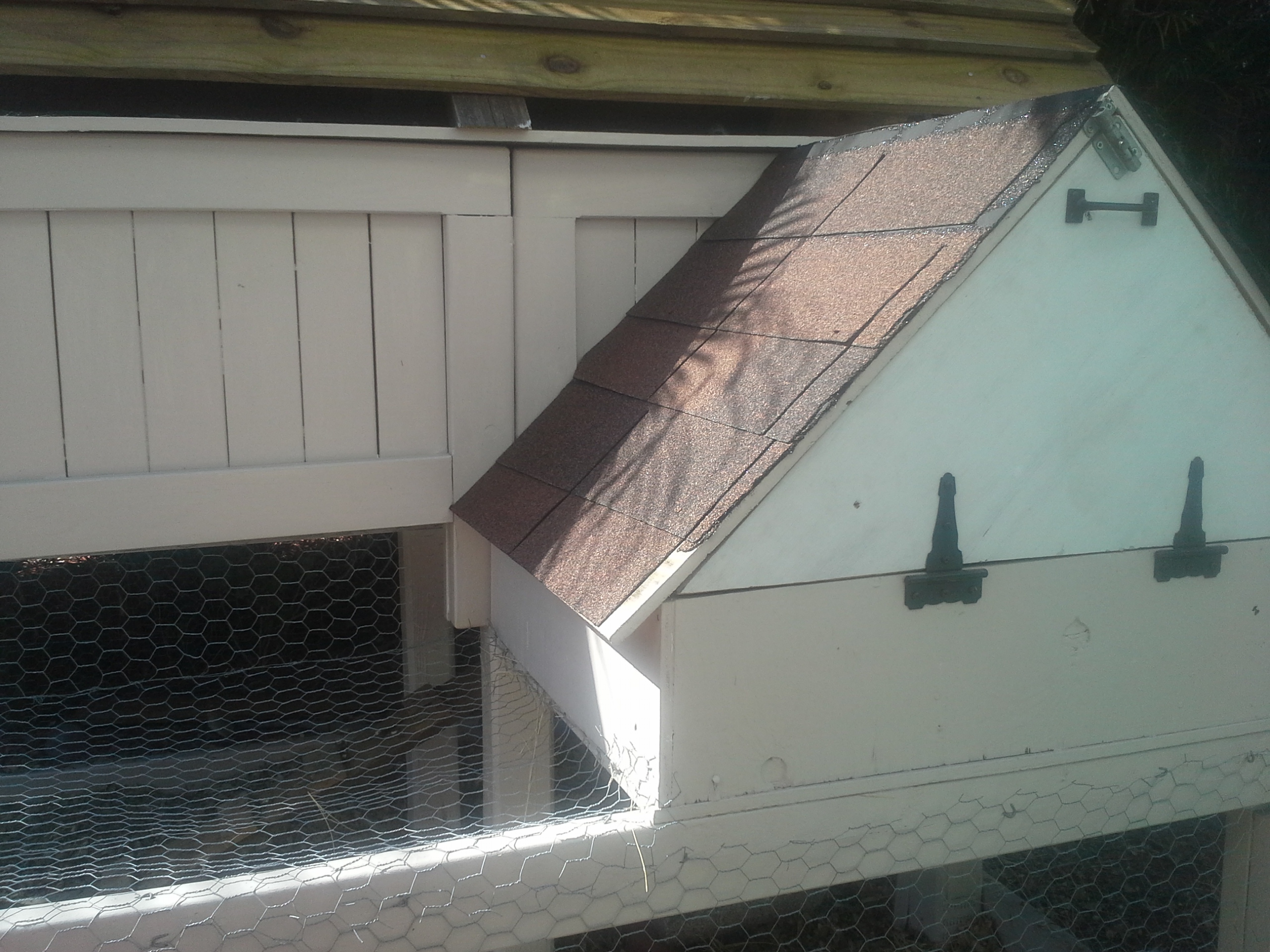 Nest box outside.
