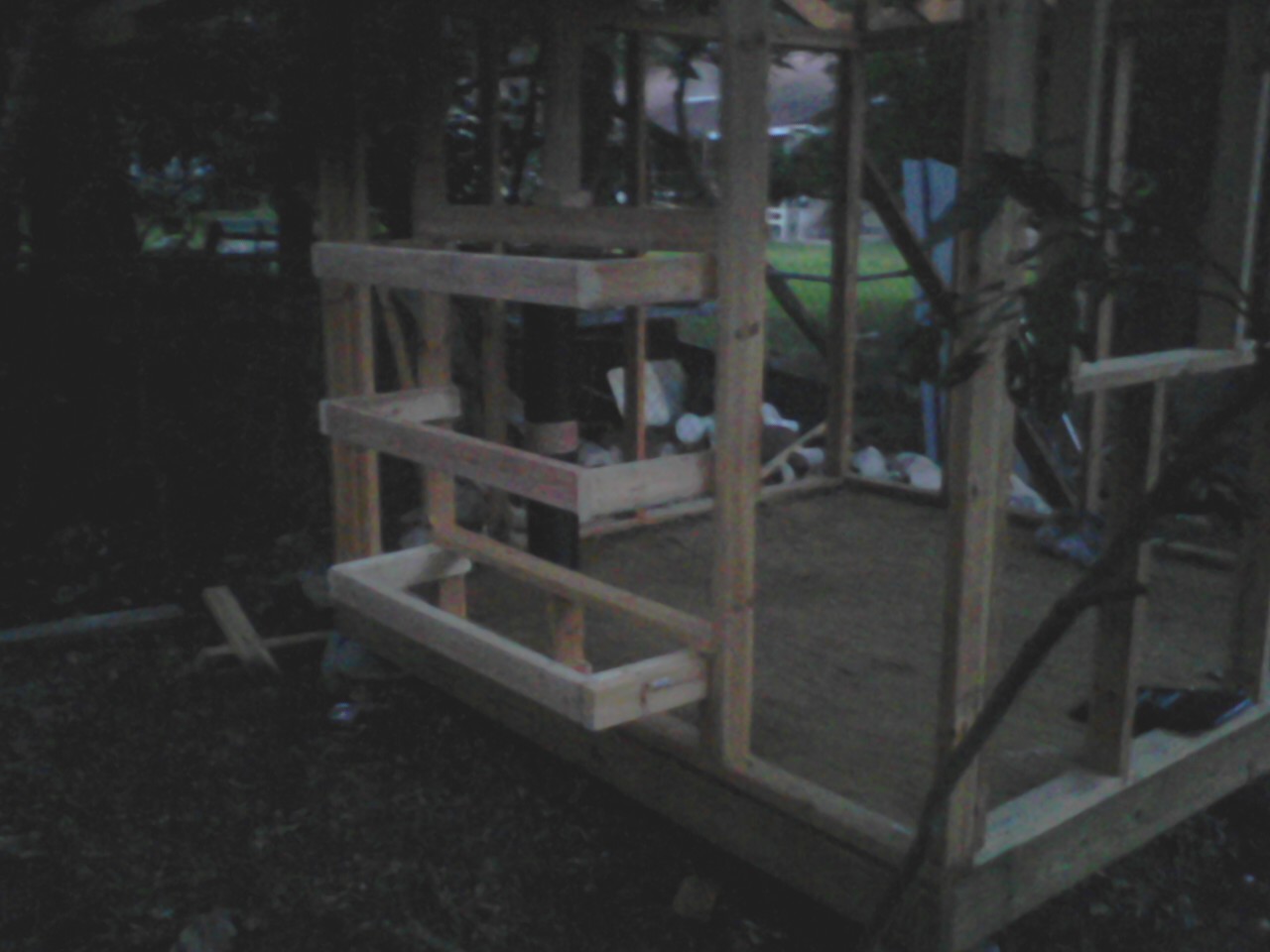 Nest boxes underway