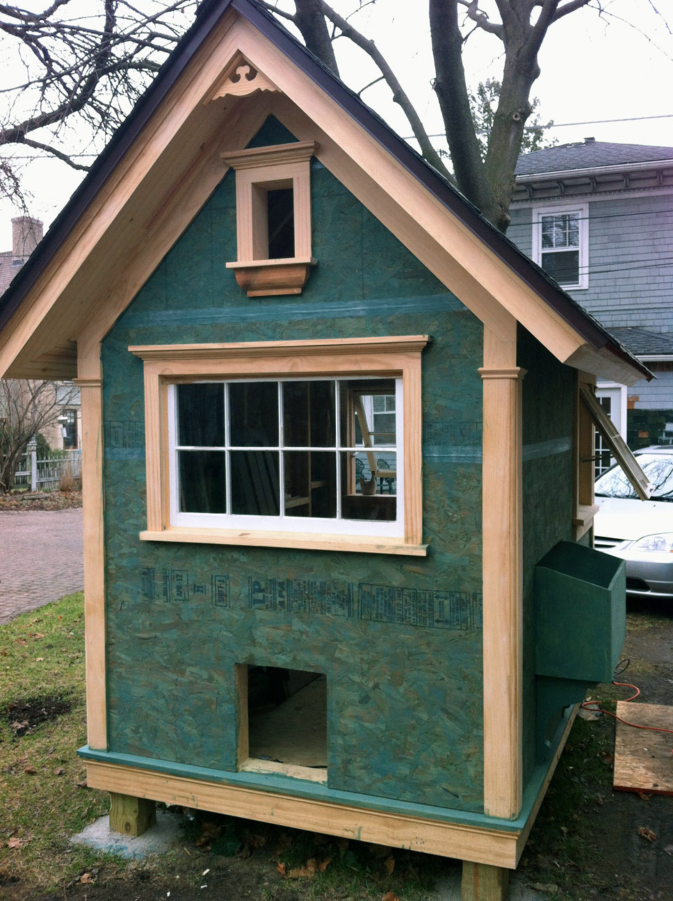Nesting area to be trimmed.