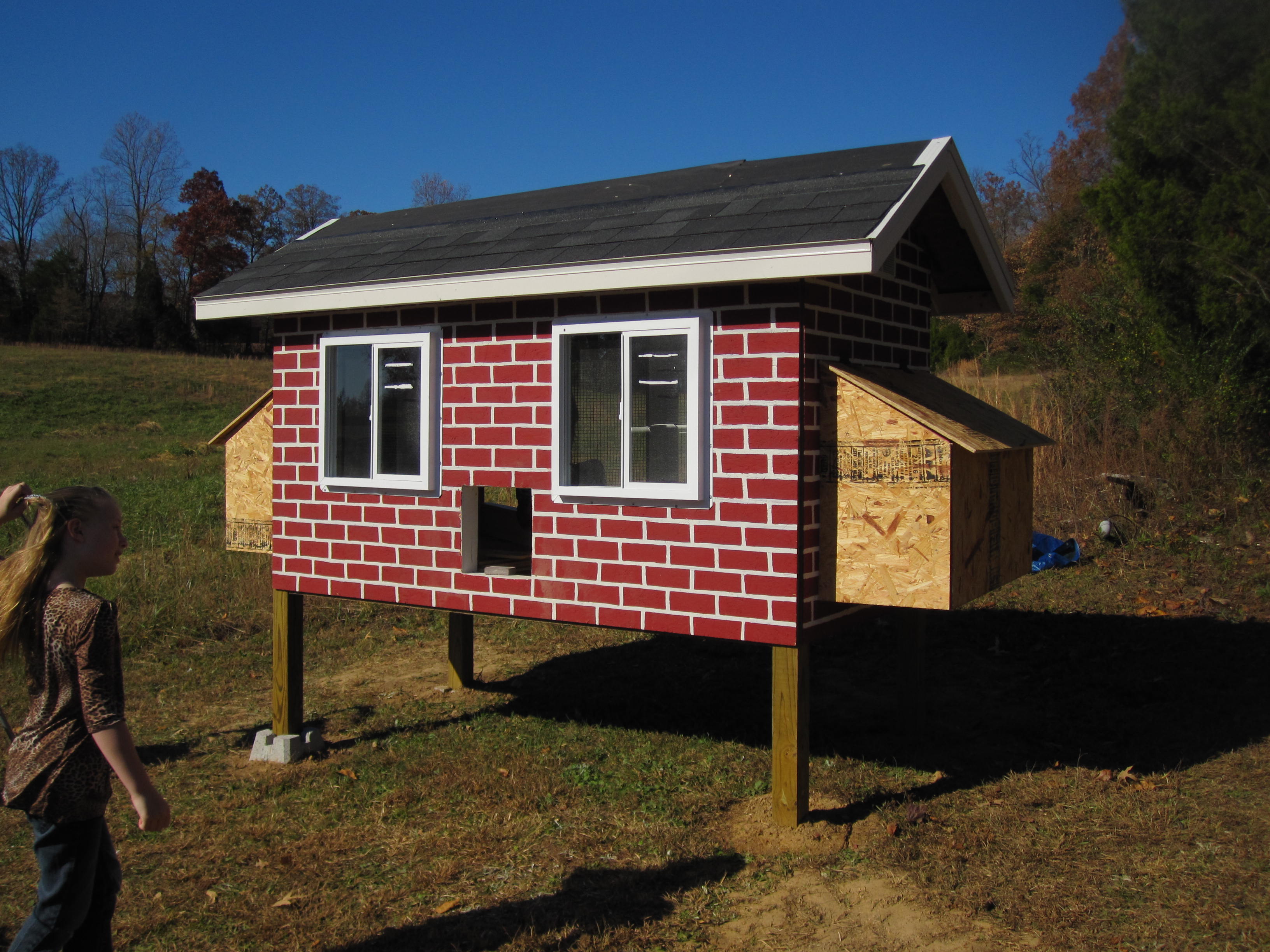 Nesting boxes completed.
