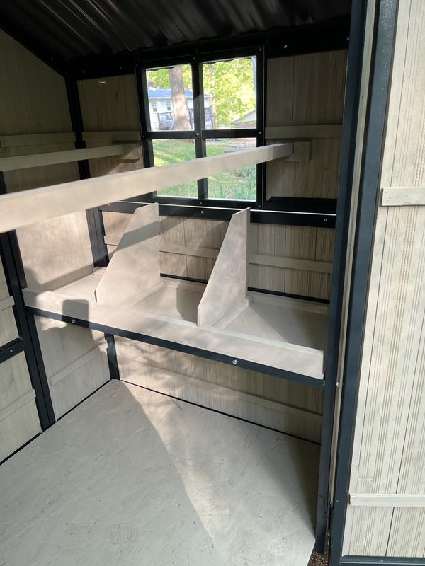 Nesting boxes from interior