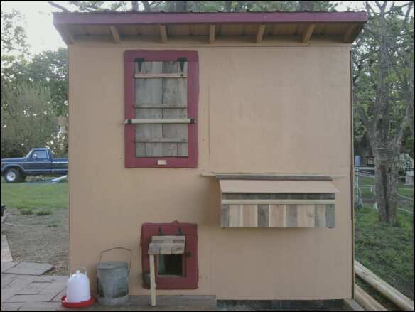 Nesting boxes made completely from scraps, still need to install hardware and roofing material