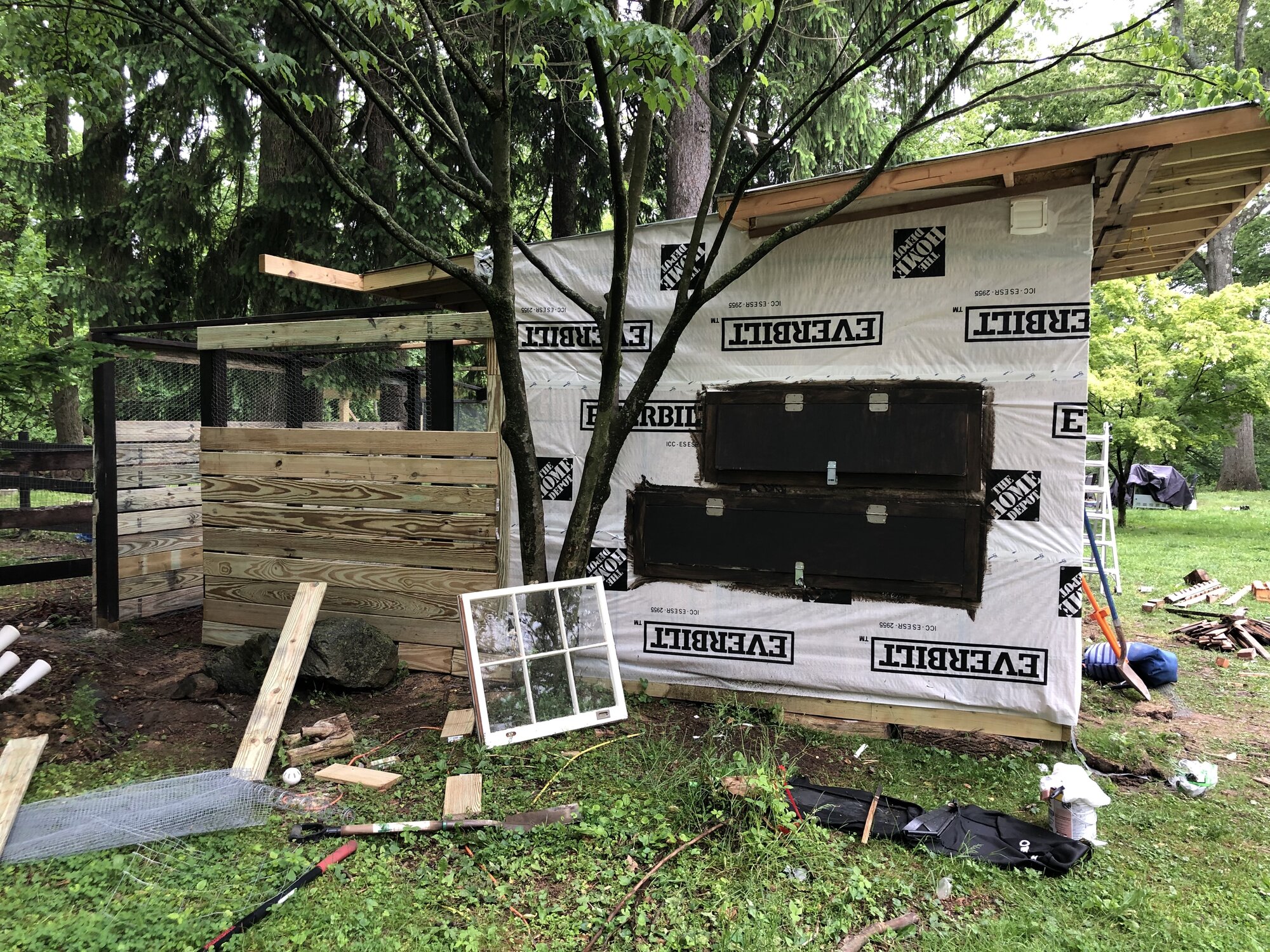 Nesting Boxes Outside