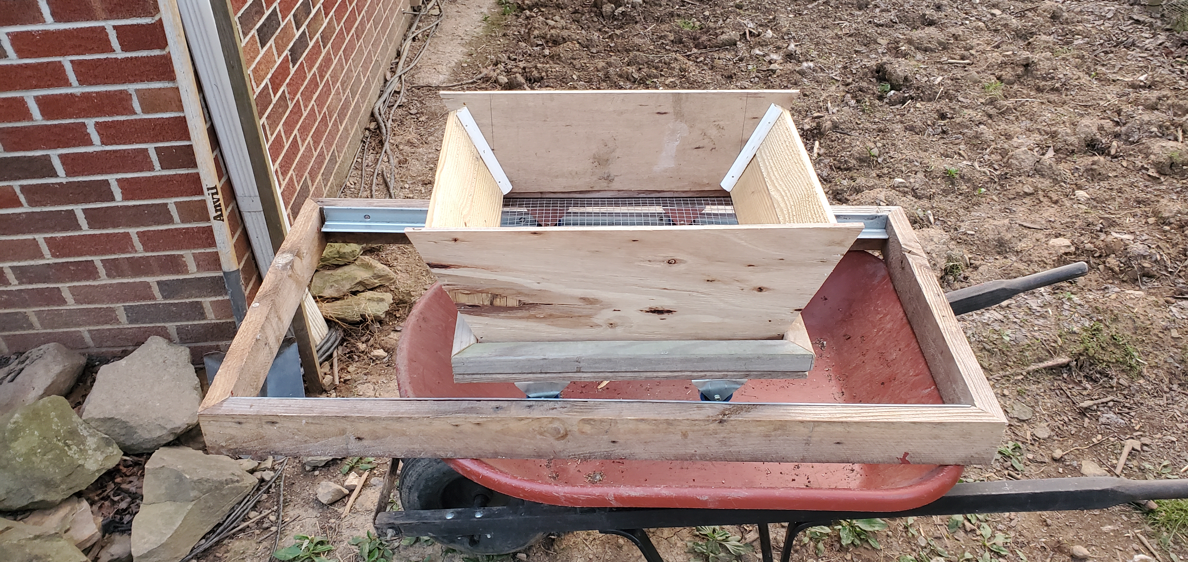 New Compost Sifter with chute