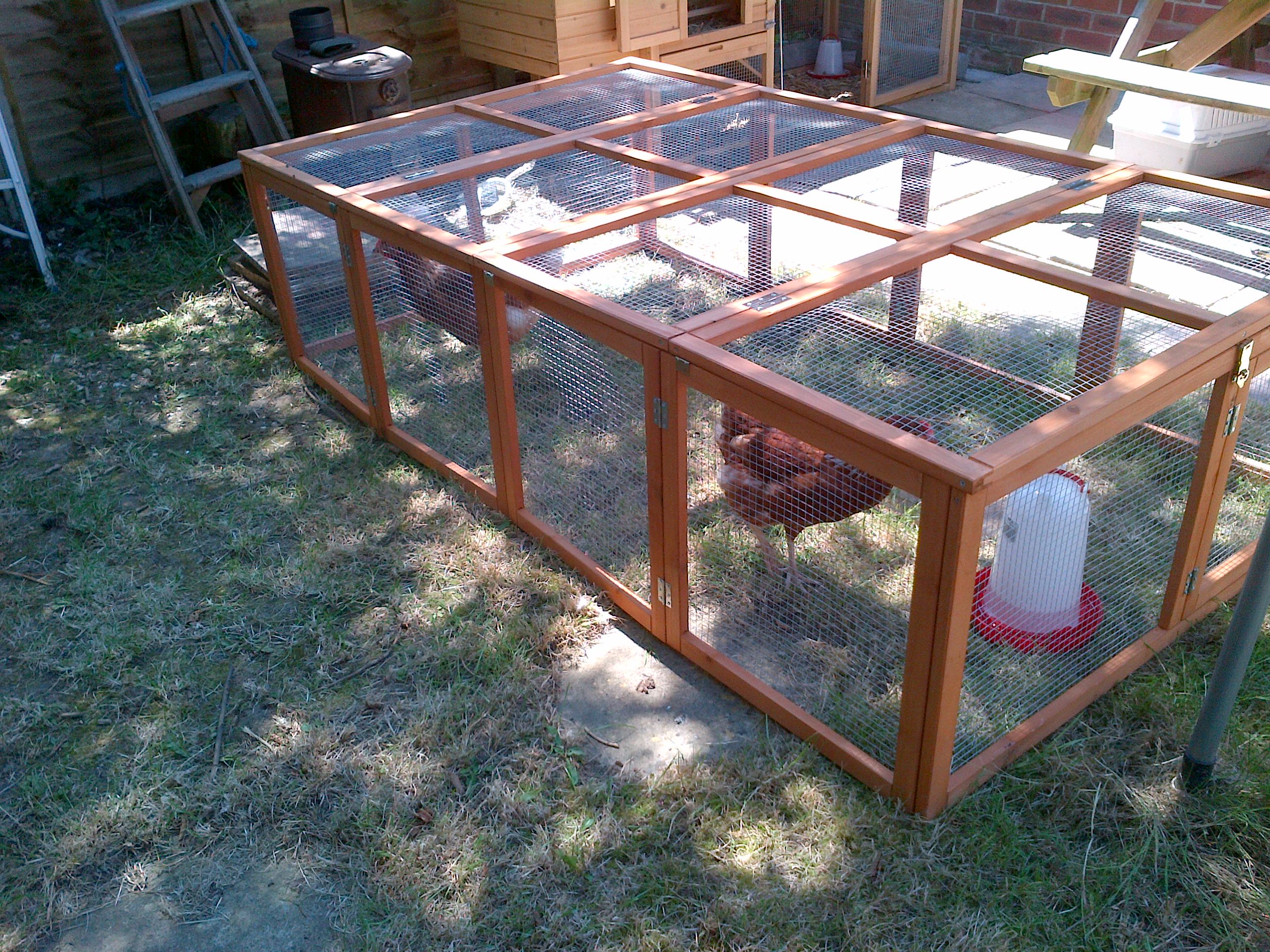 New Coop for when I need to pop indoors for a bit.