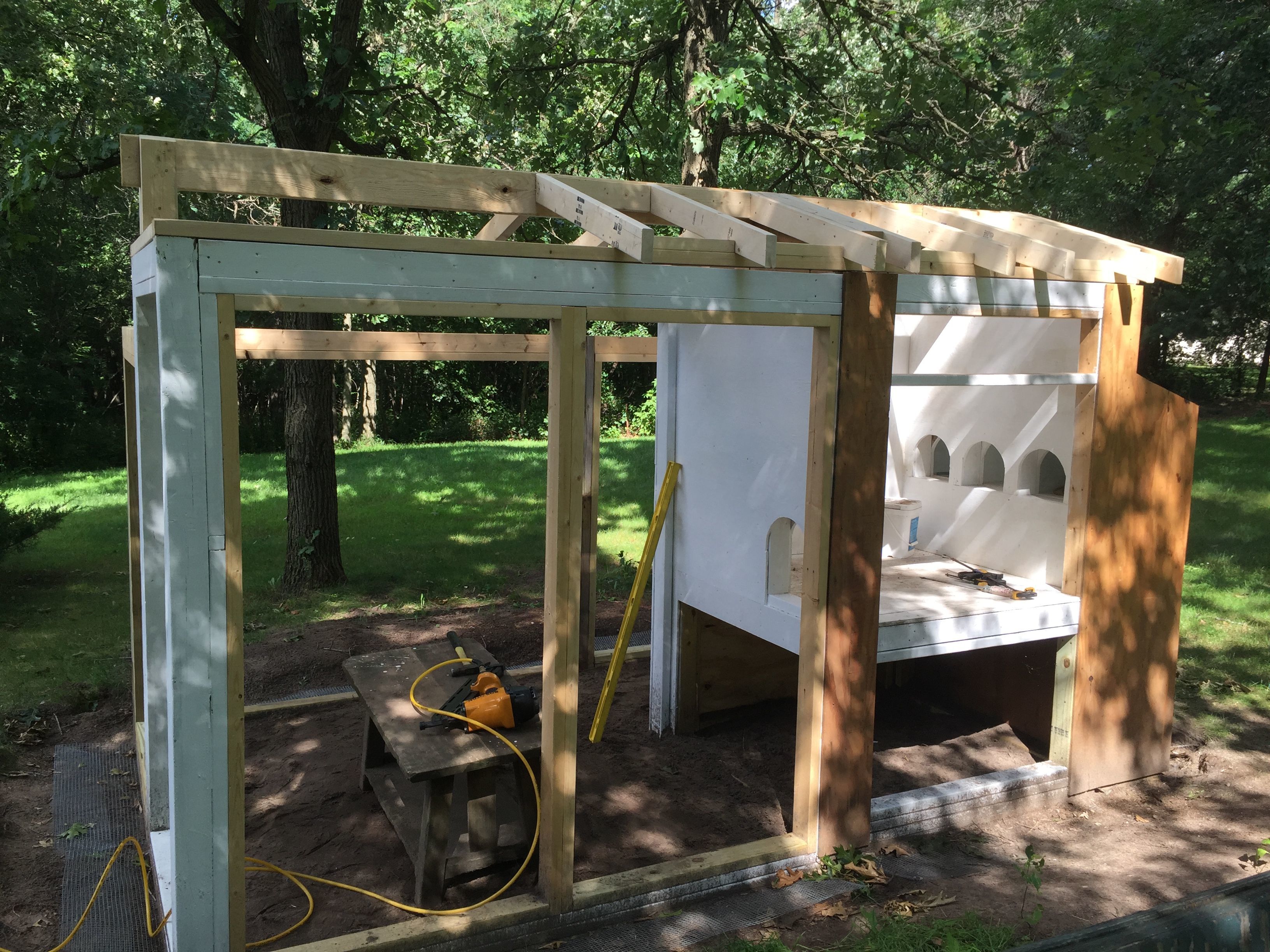 New coop is still in progress.