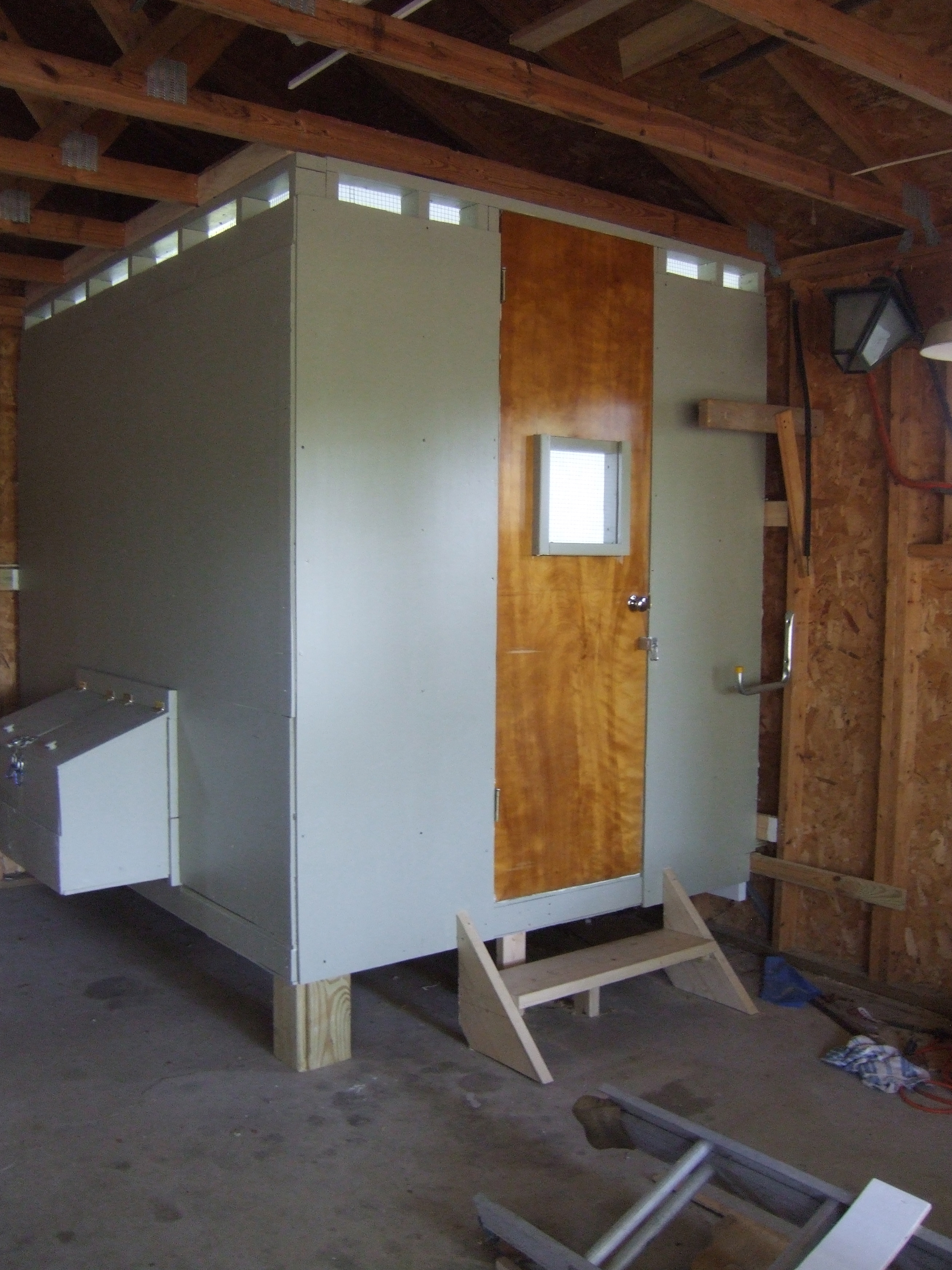 New garage coop