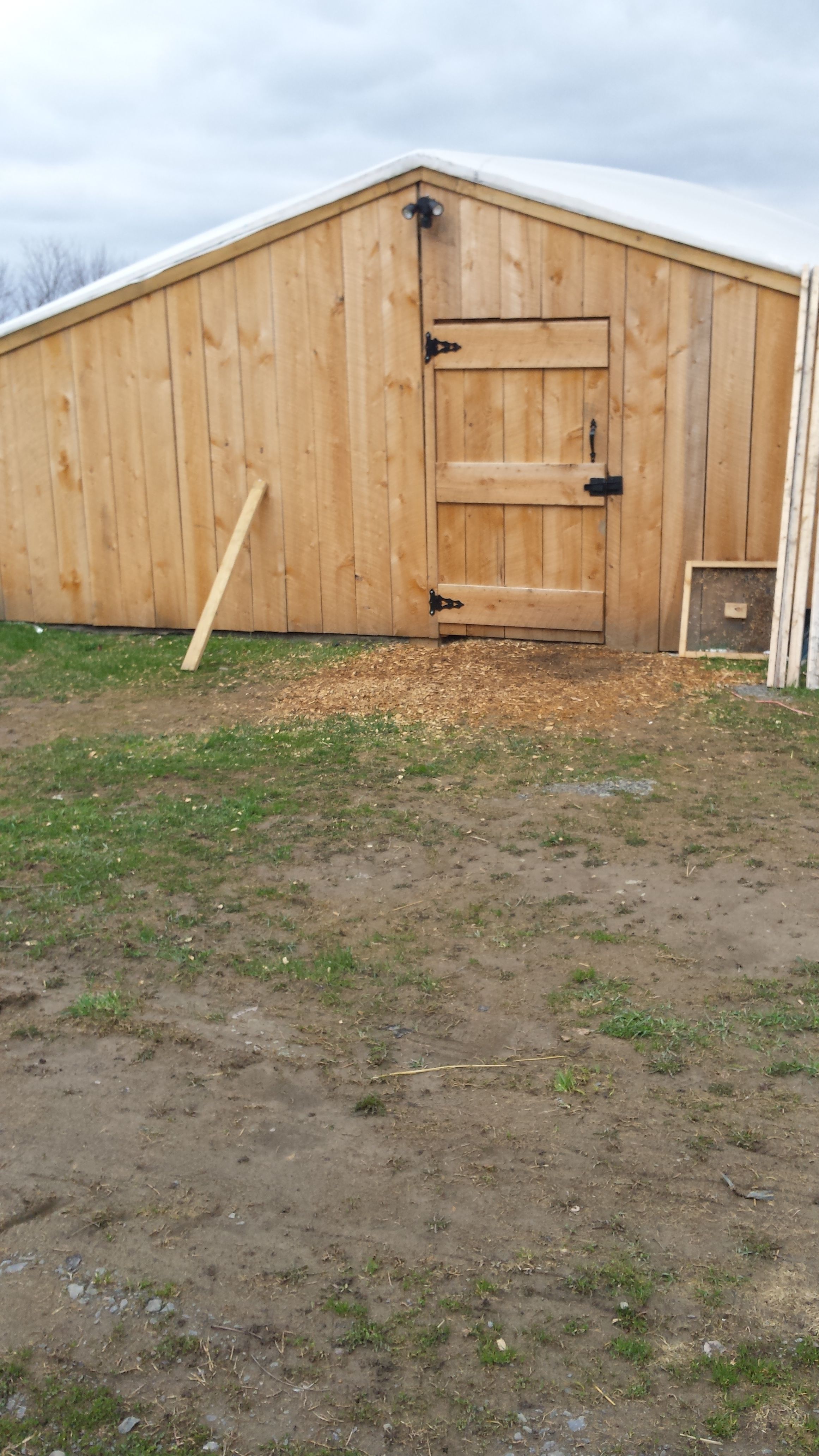New house for my ducks and geese