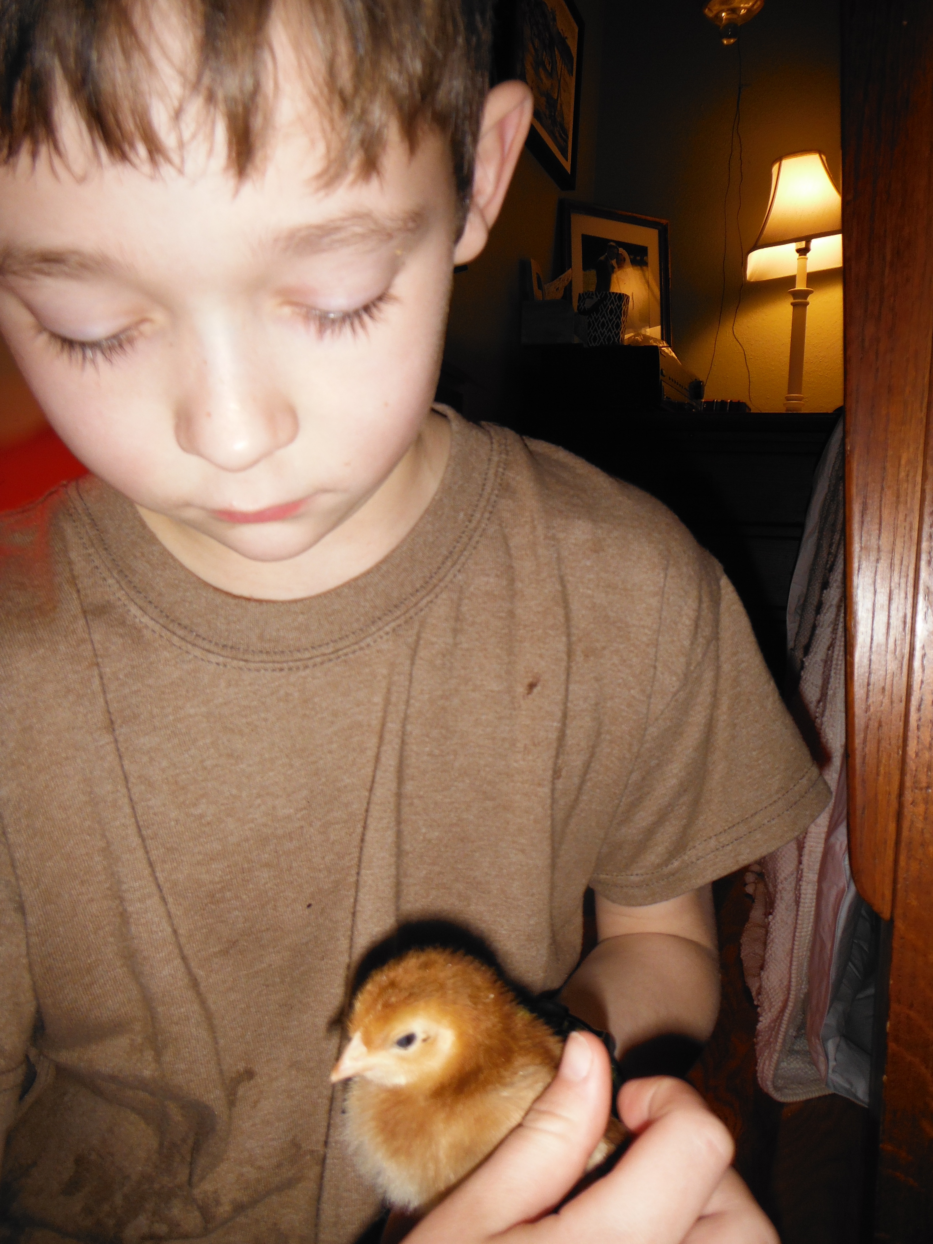 Nick with Nikki the RIR