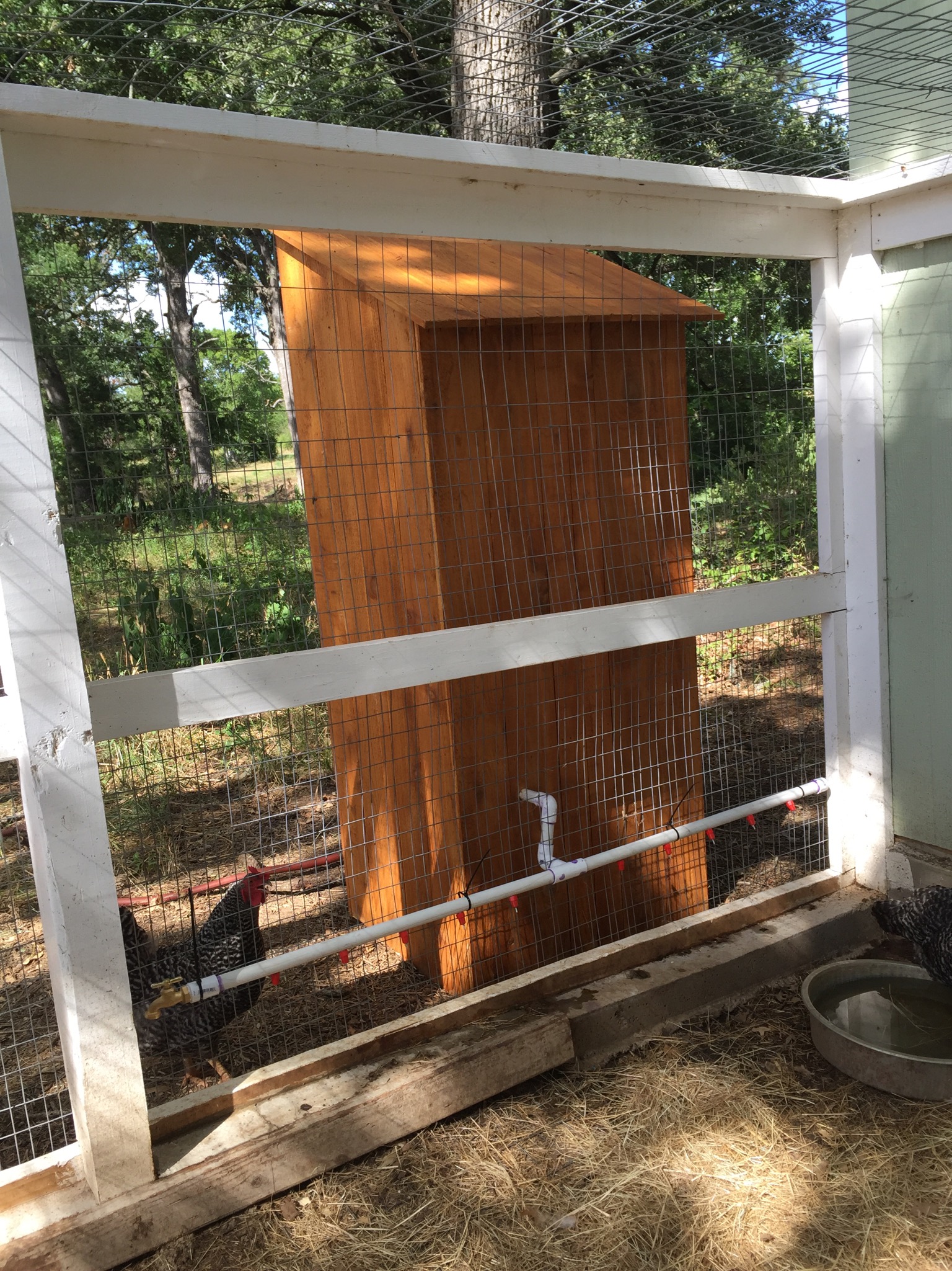 Nipple watering system