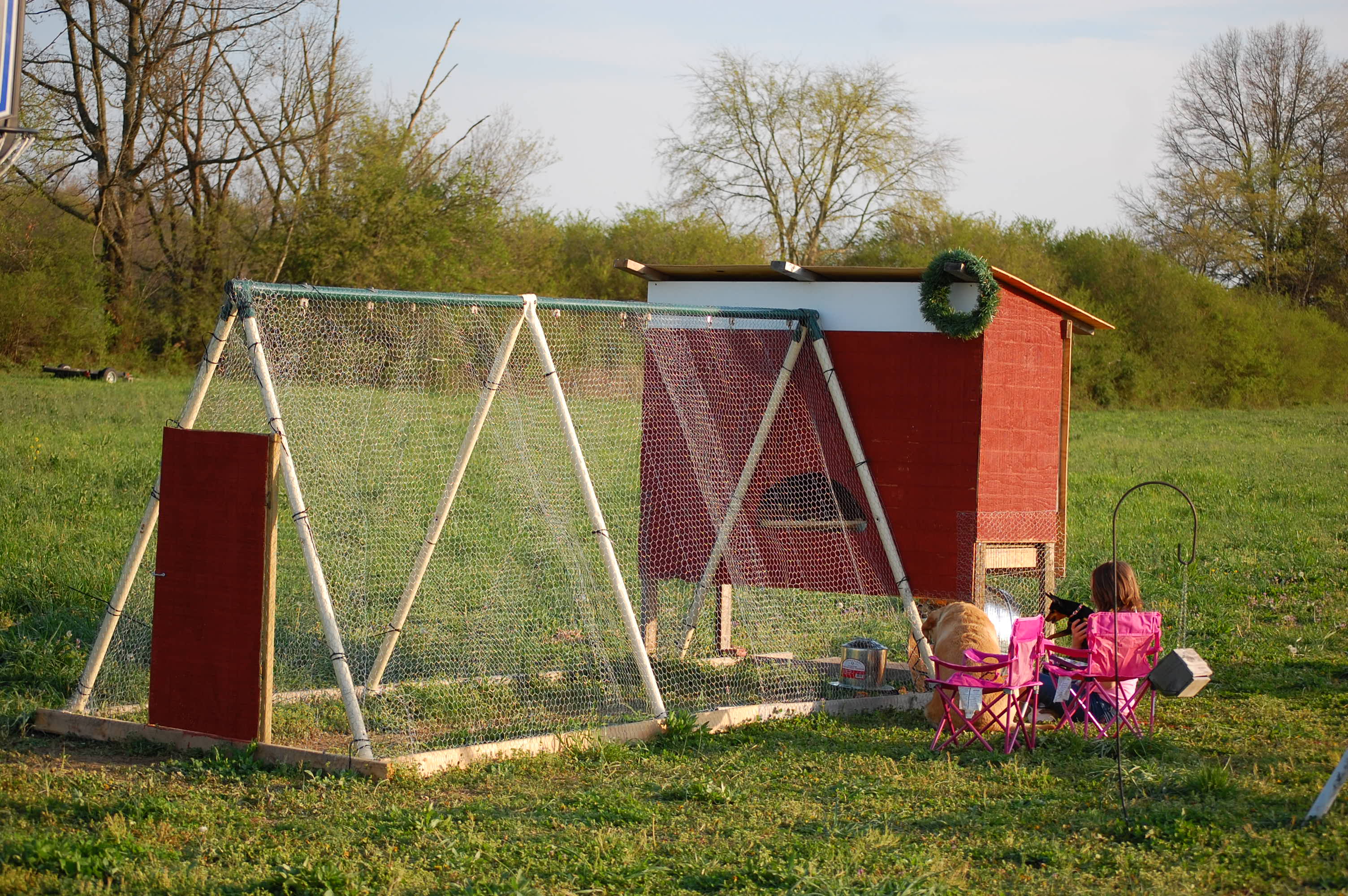 Not too shabby huh? We call it the Chicken Shanty!