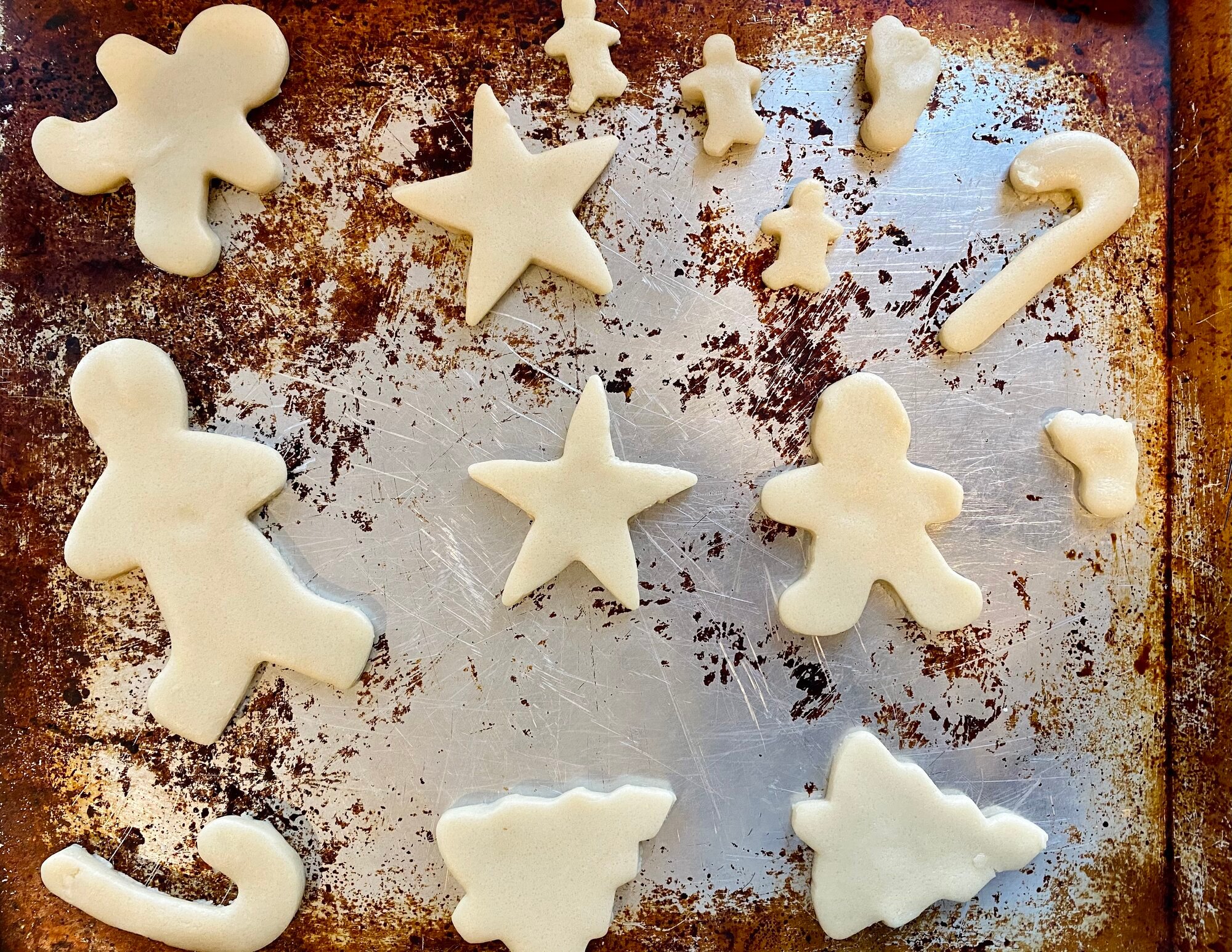 On the pan