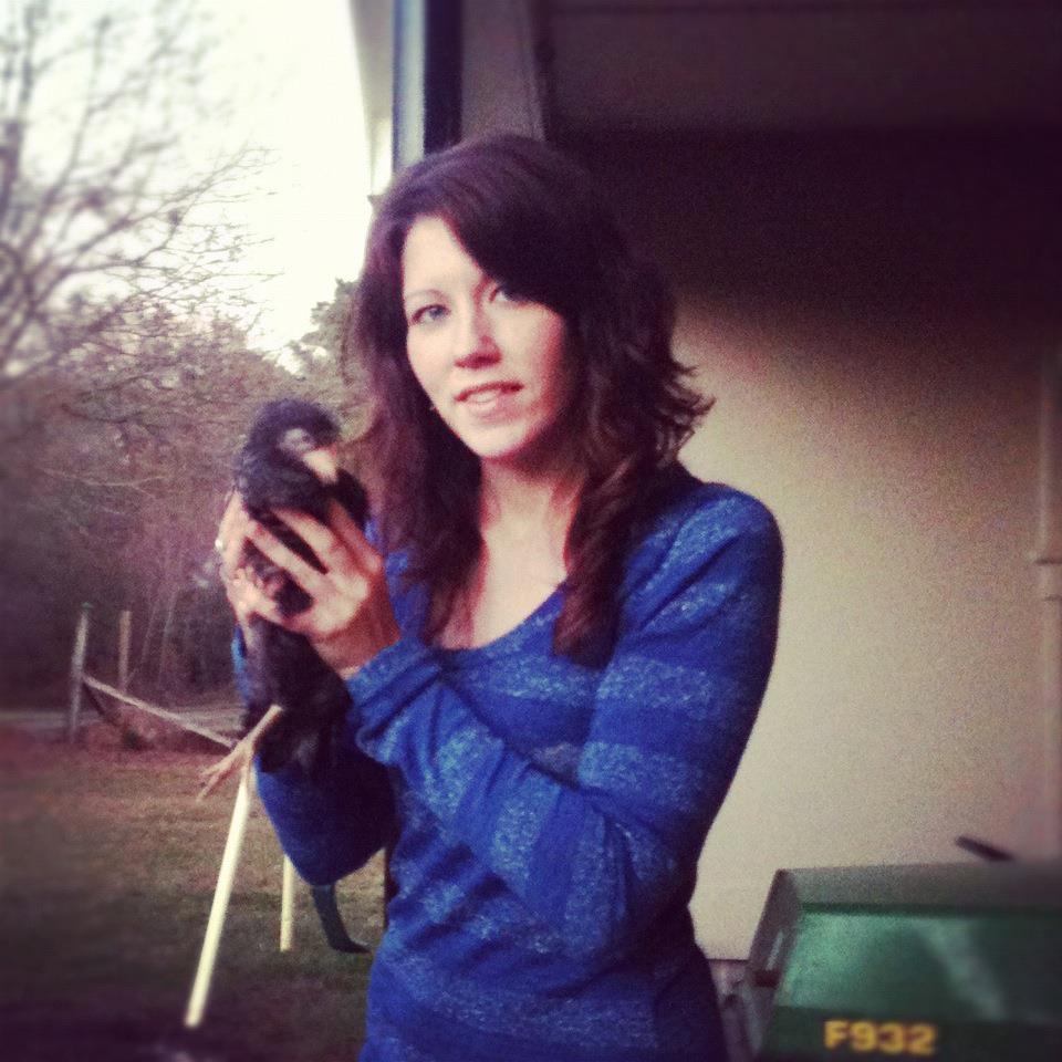 *
One of my first chickens!