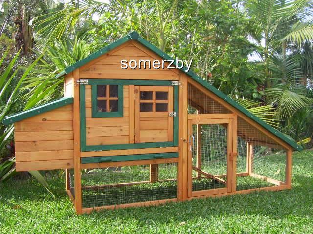 One of our awesome chicken coops...