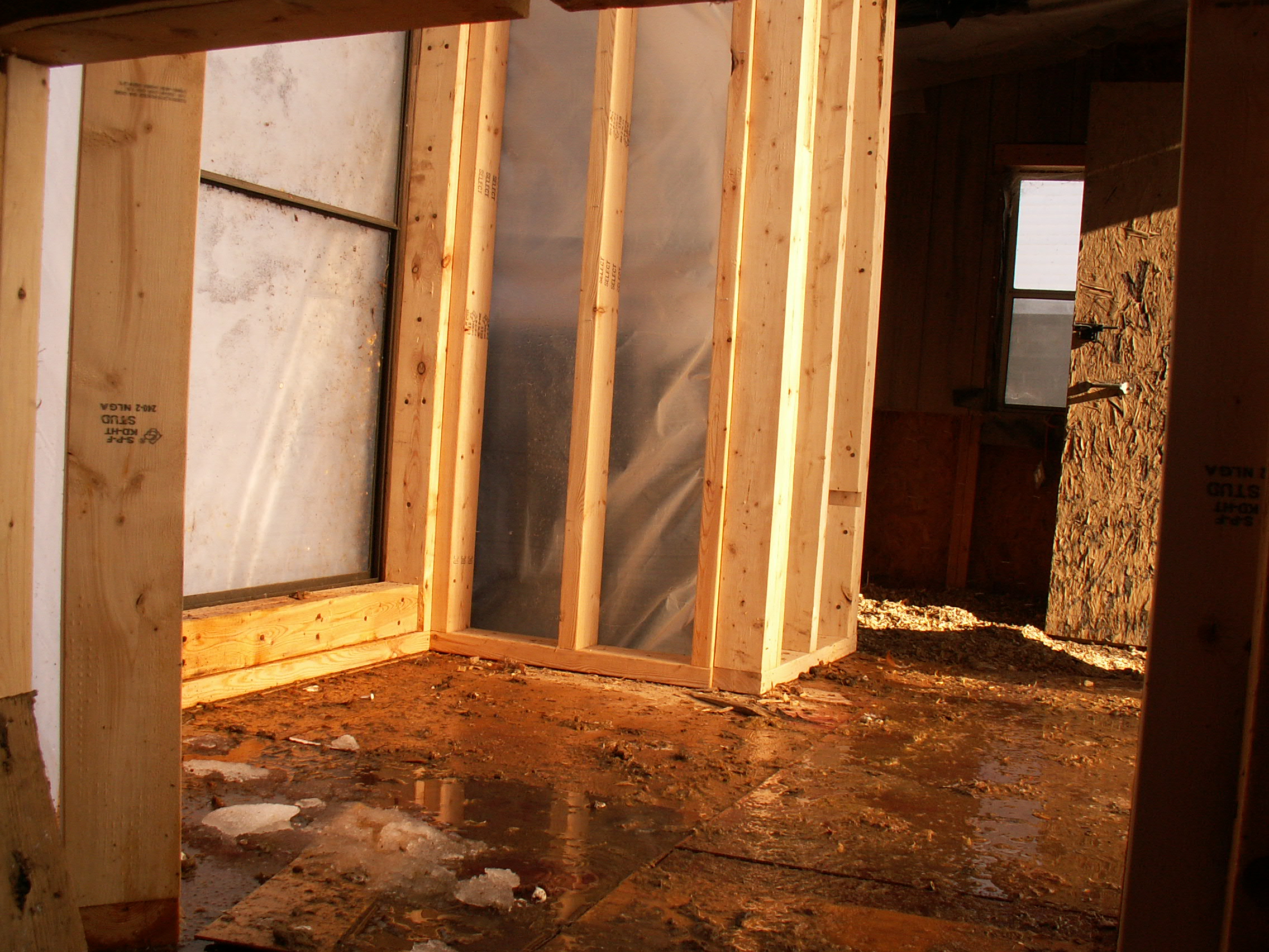 One side of dining room