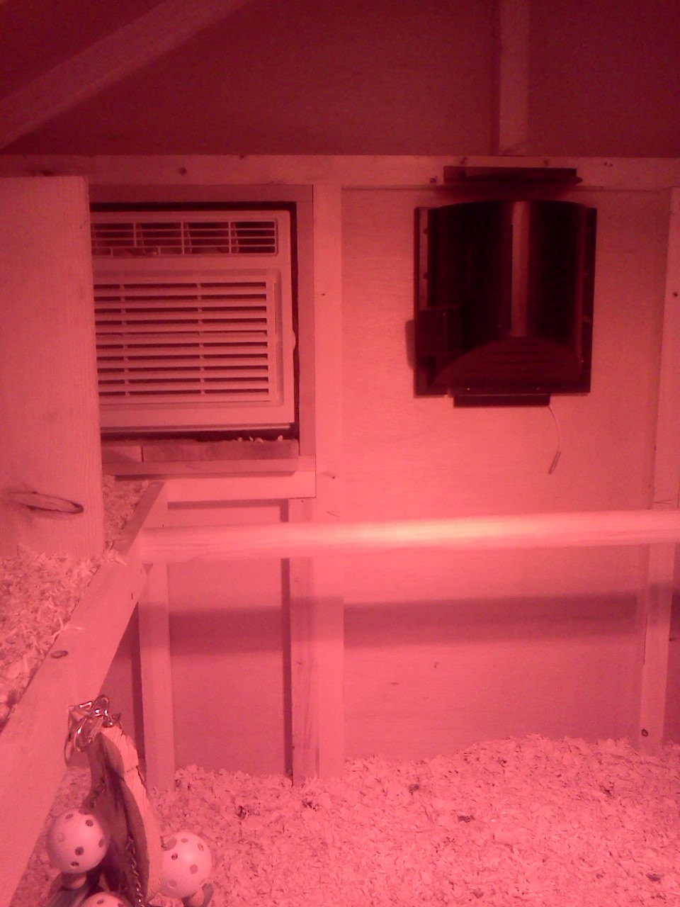 Our babies have Heat and A/C.  Yeah I guess I'm spoiling them already!!!