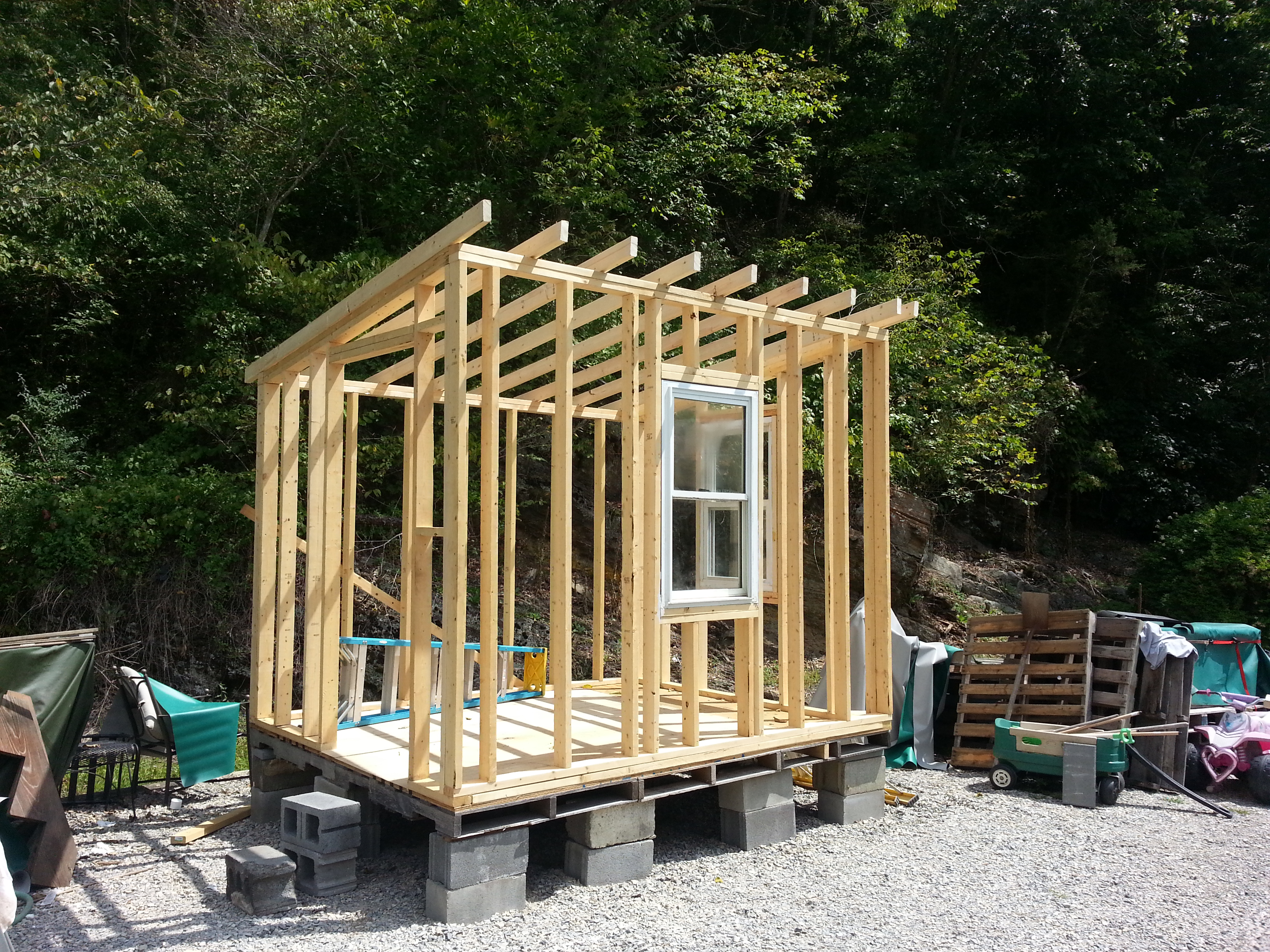 our coop construction