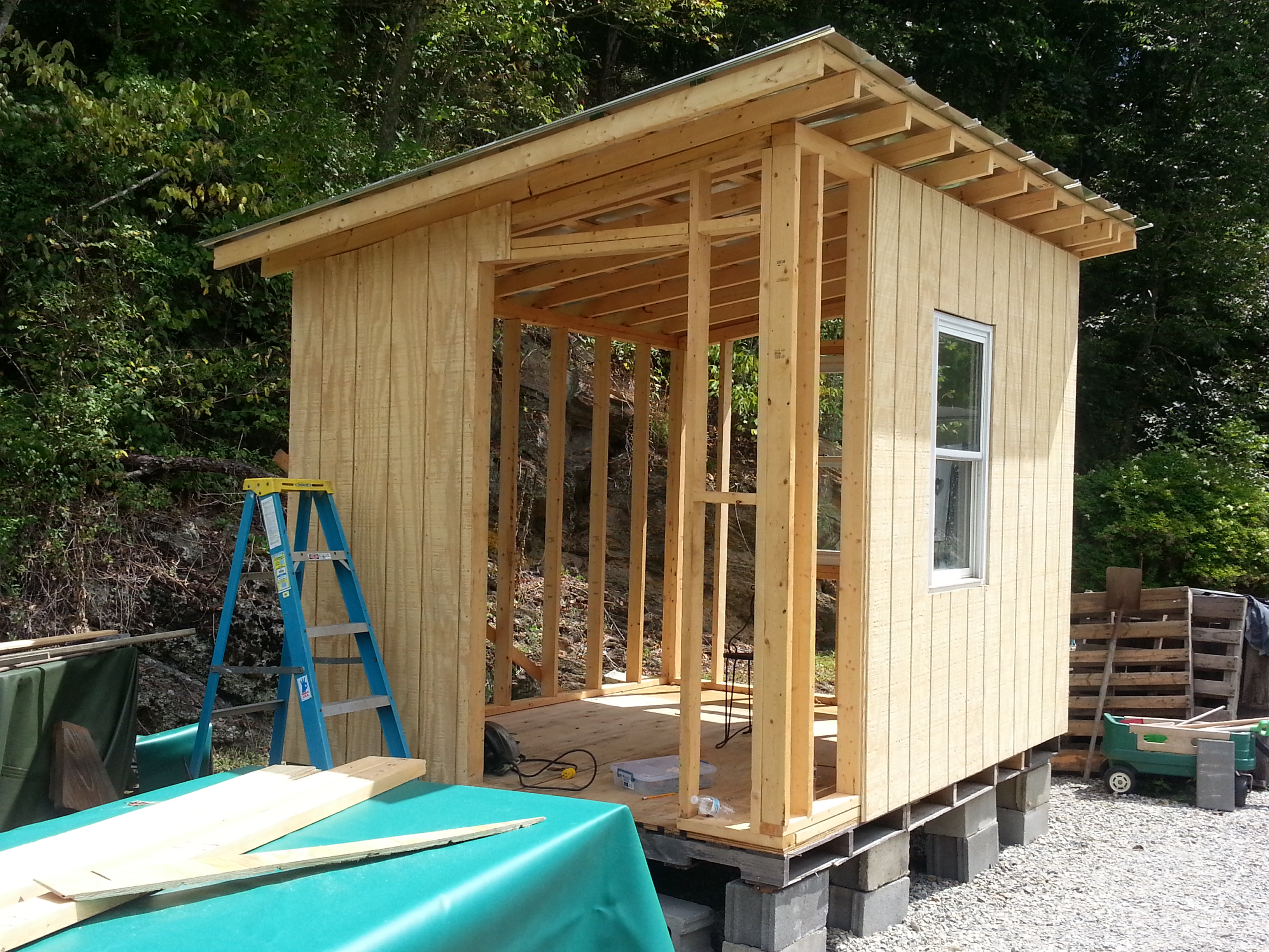 our coop construction