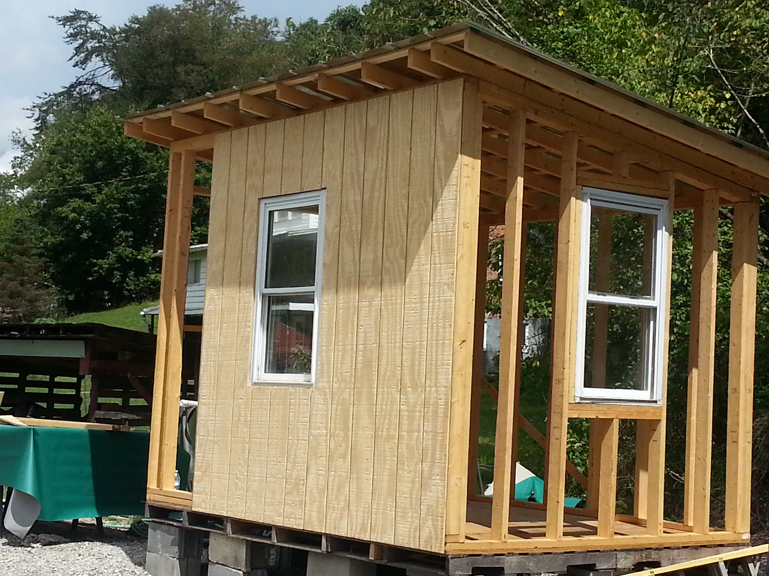 our coop construction