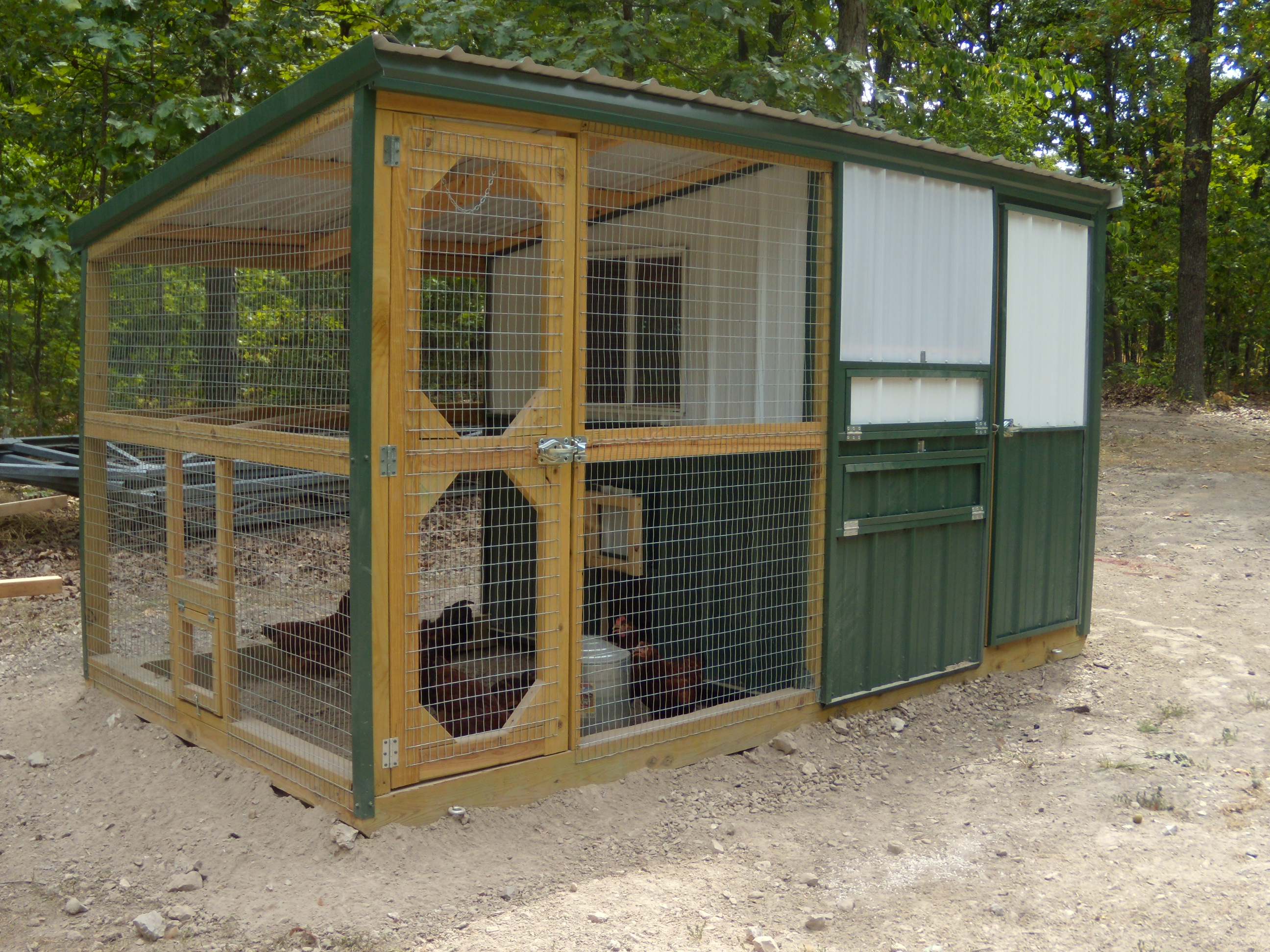 Our coop for the layers.