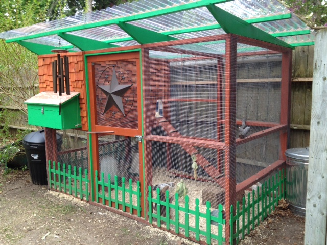 Our coop viewed from the northwest.