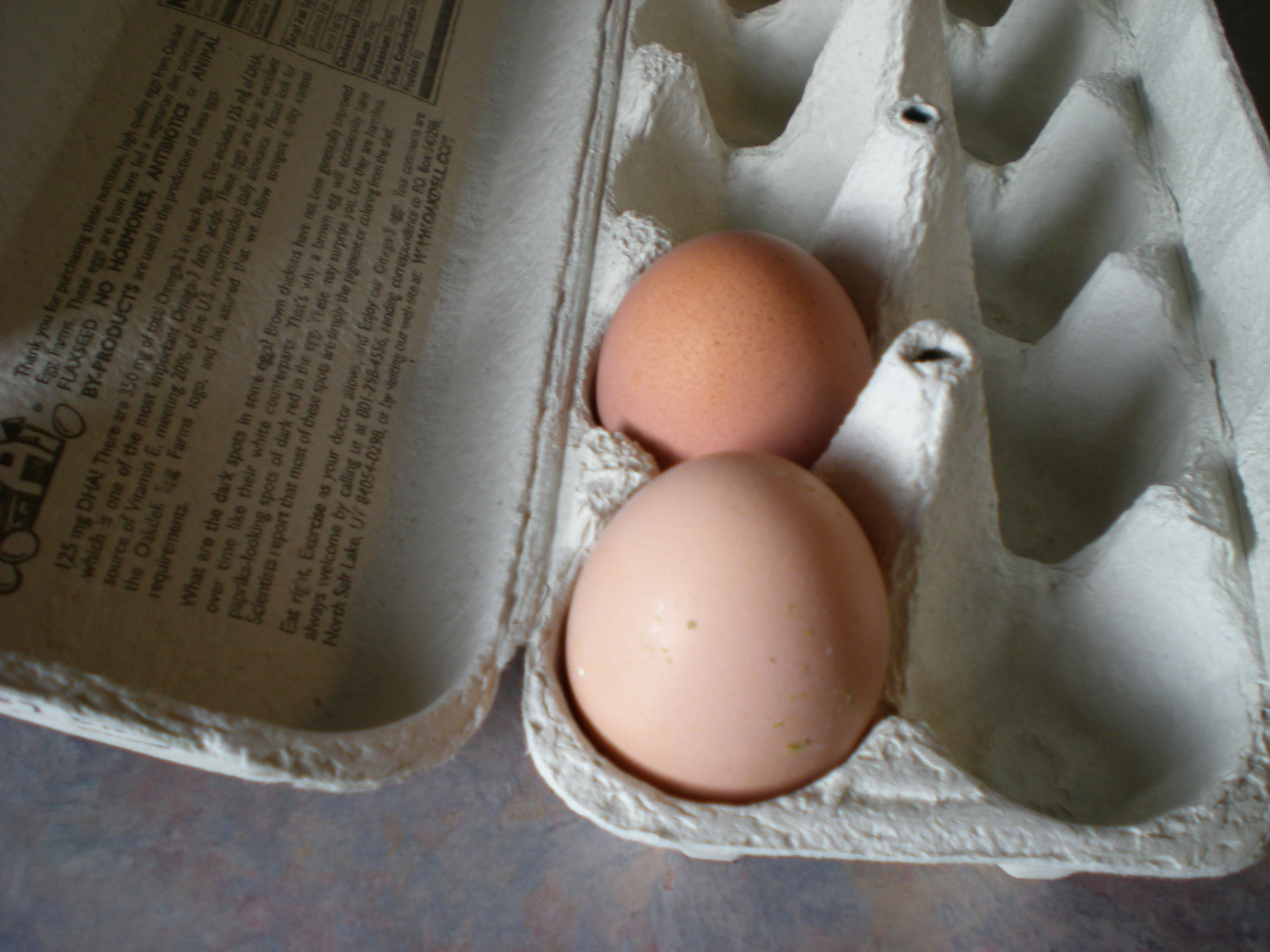 Our first 2 eggs!