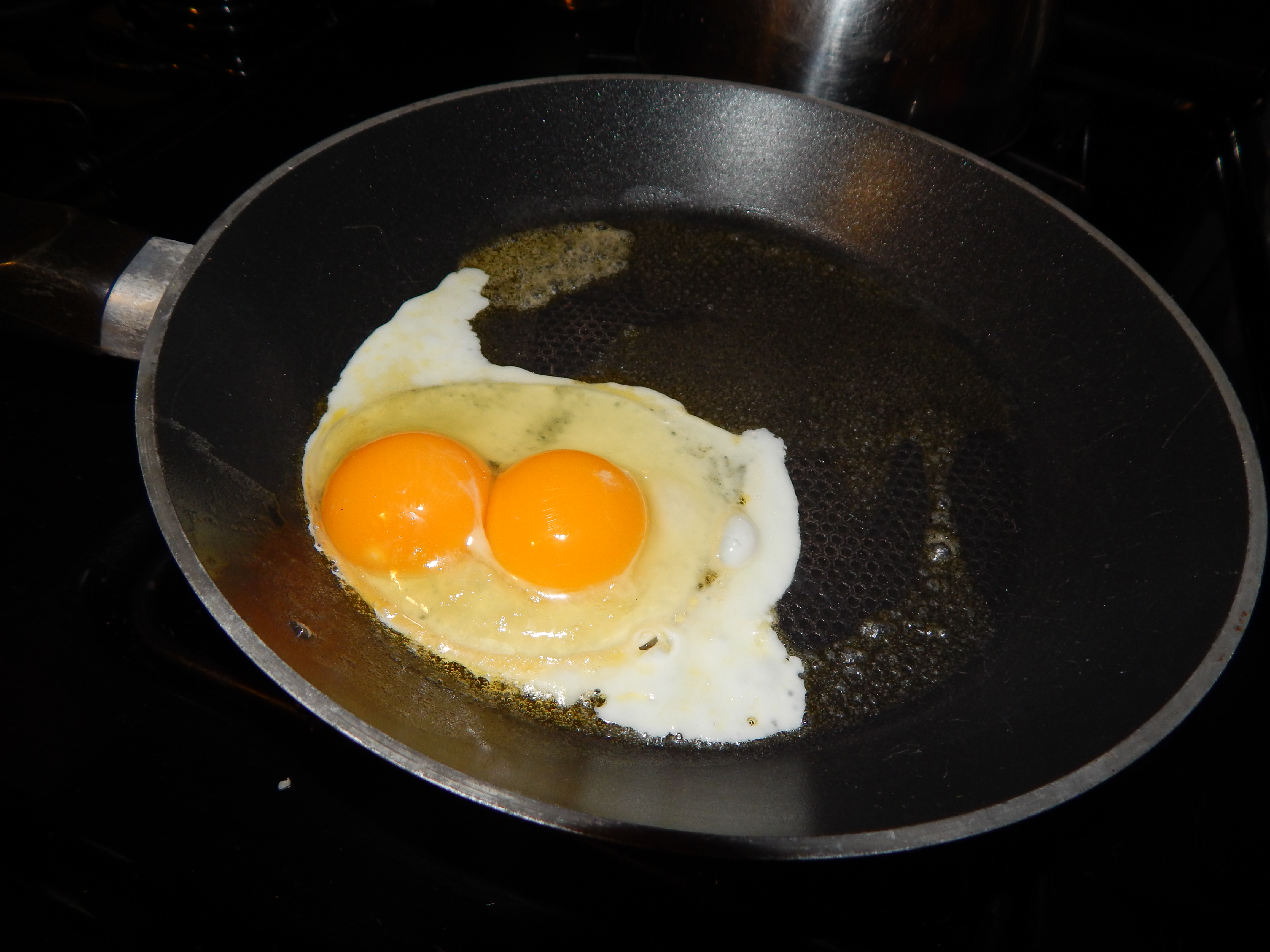 our first double yolk