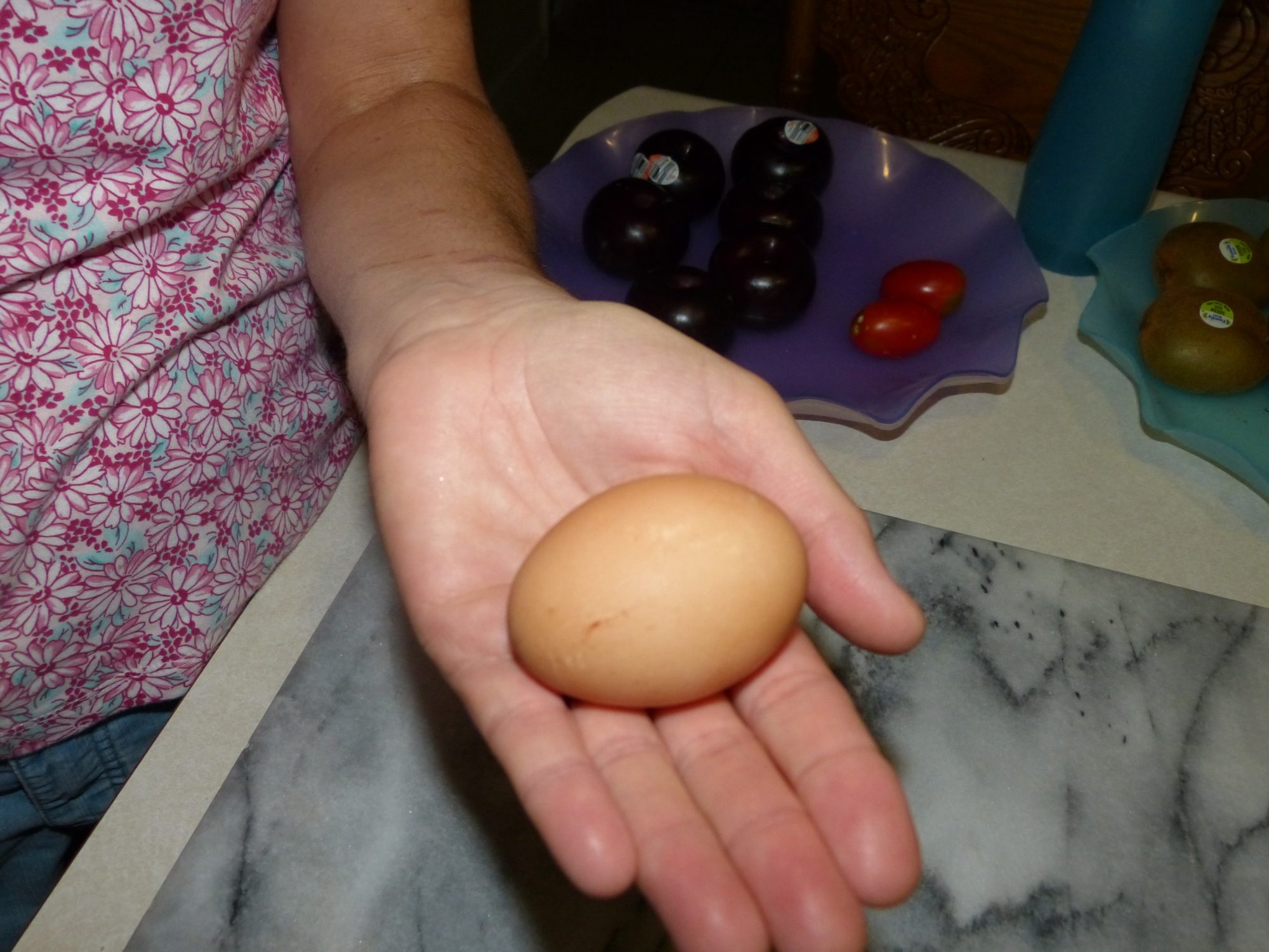 Our first egg!