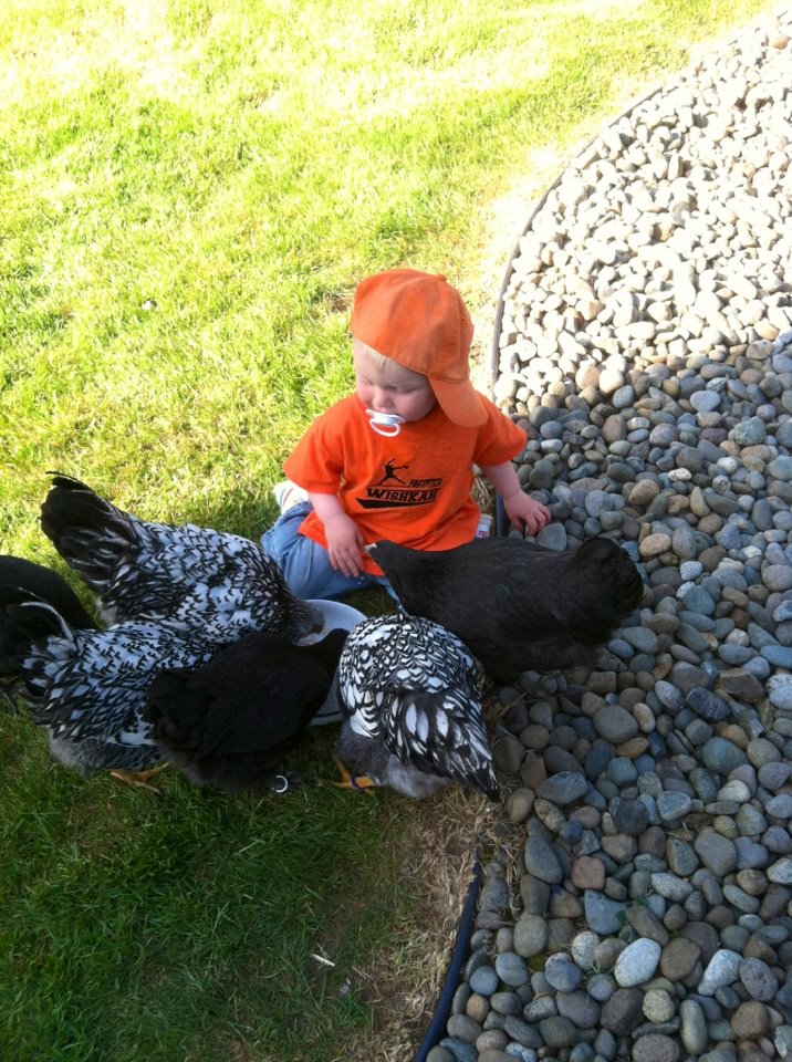 Our Son Jaxon, the chick magnet.