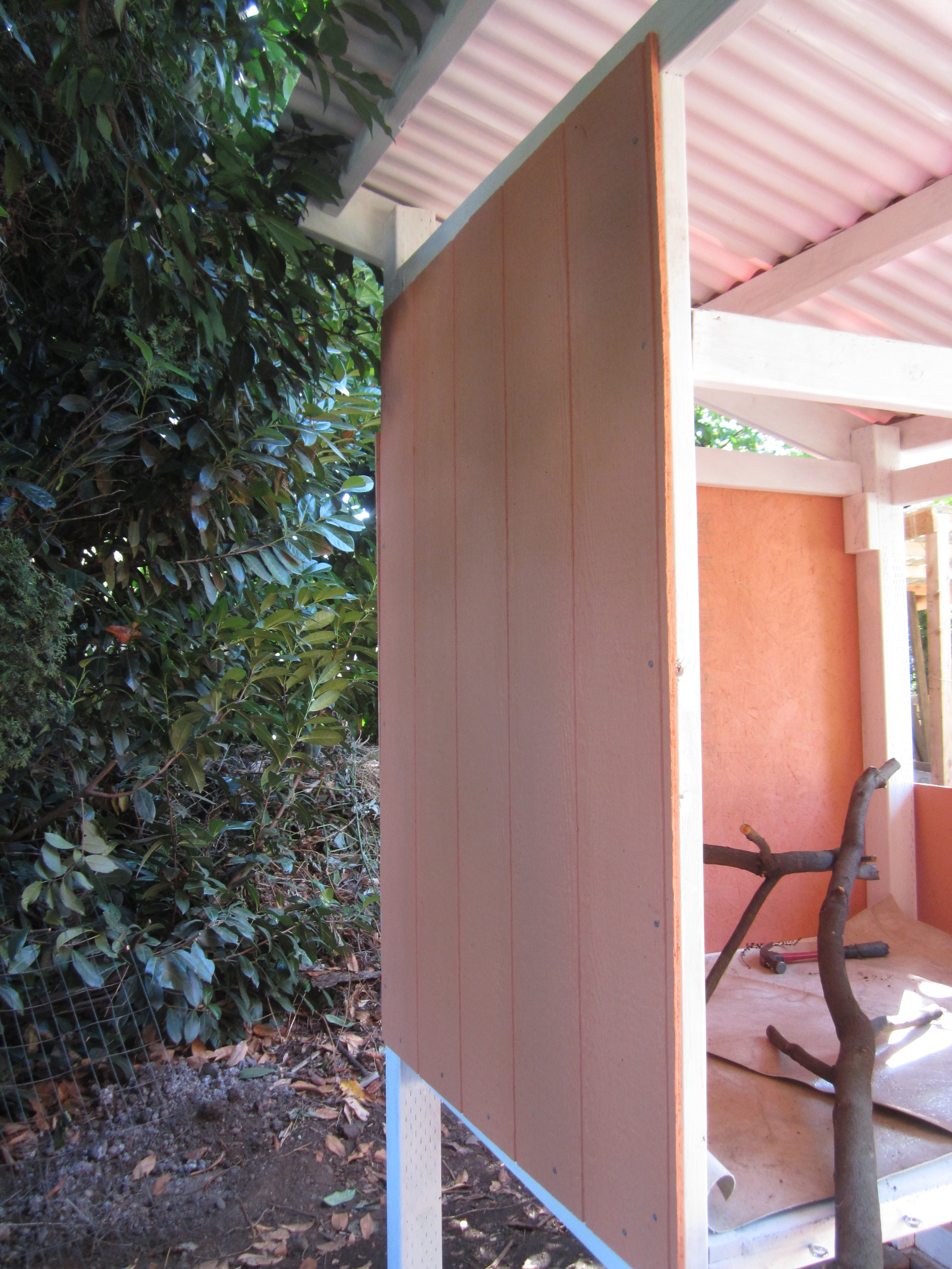 Outside wall